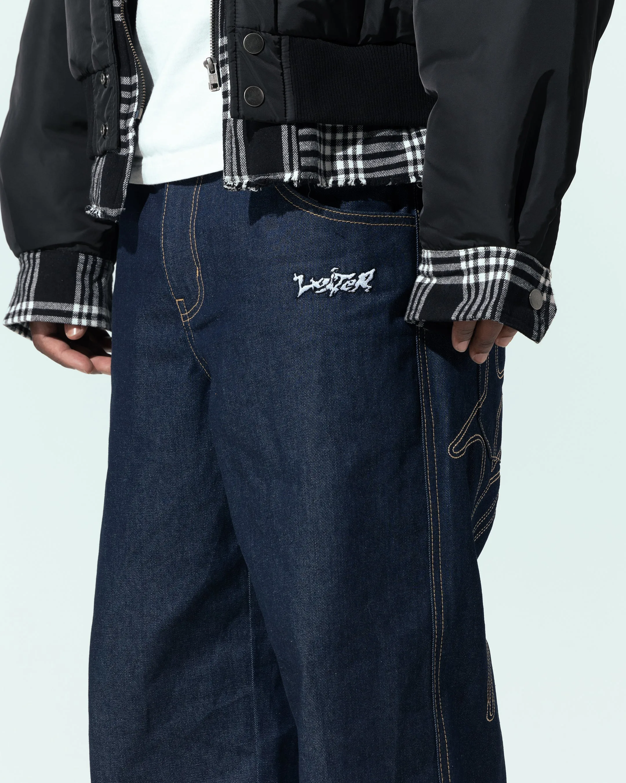 Loiter Star Born Jeans Raw Indigo sold by Culture Kings product image thumbnail 4