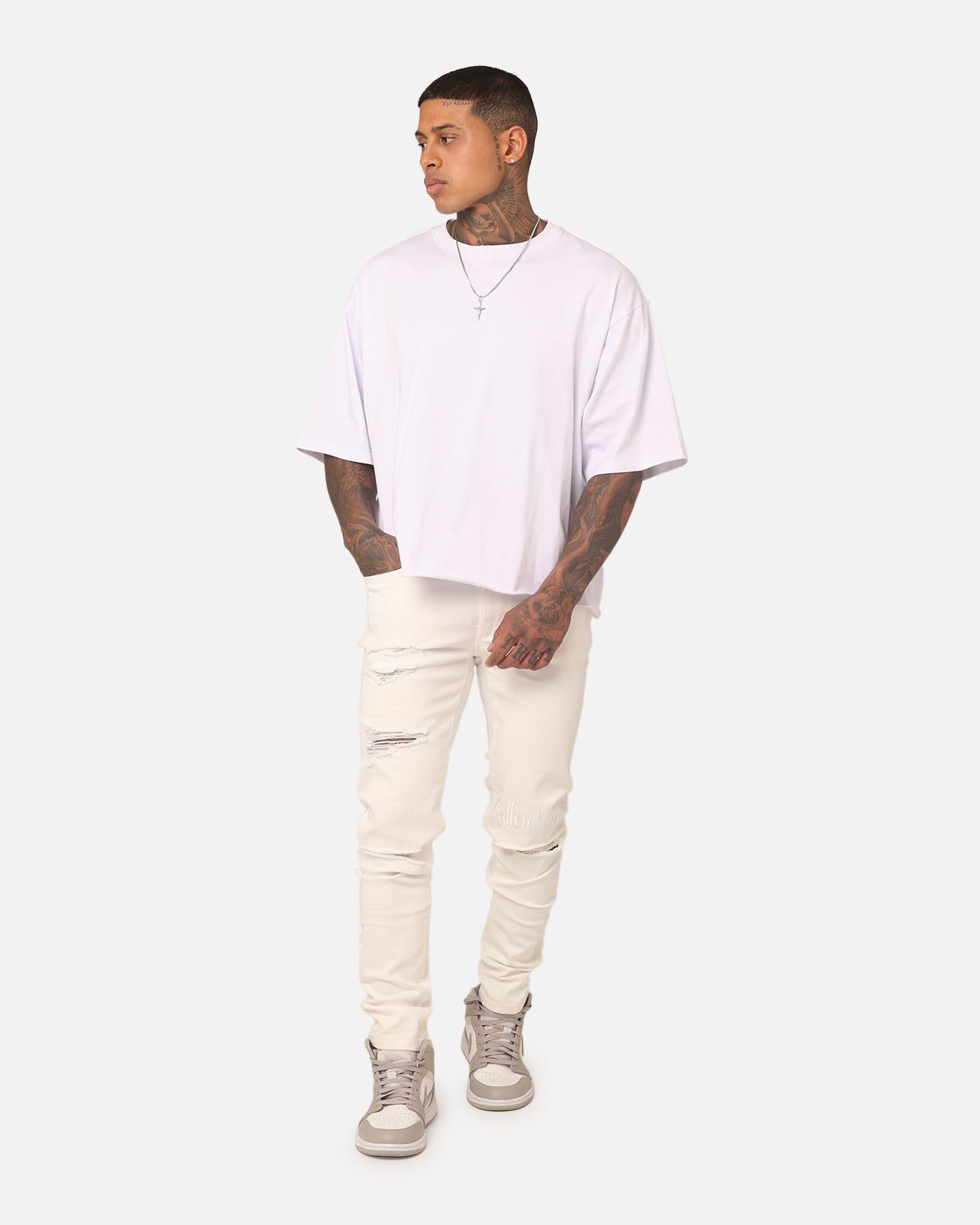 Fallen Breed Fallen Jeans White/White sold by Culture Kings product image thumbnail 2