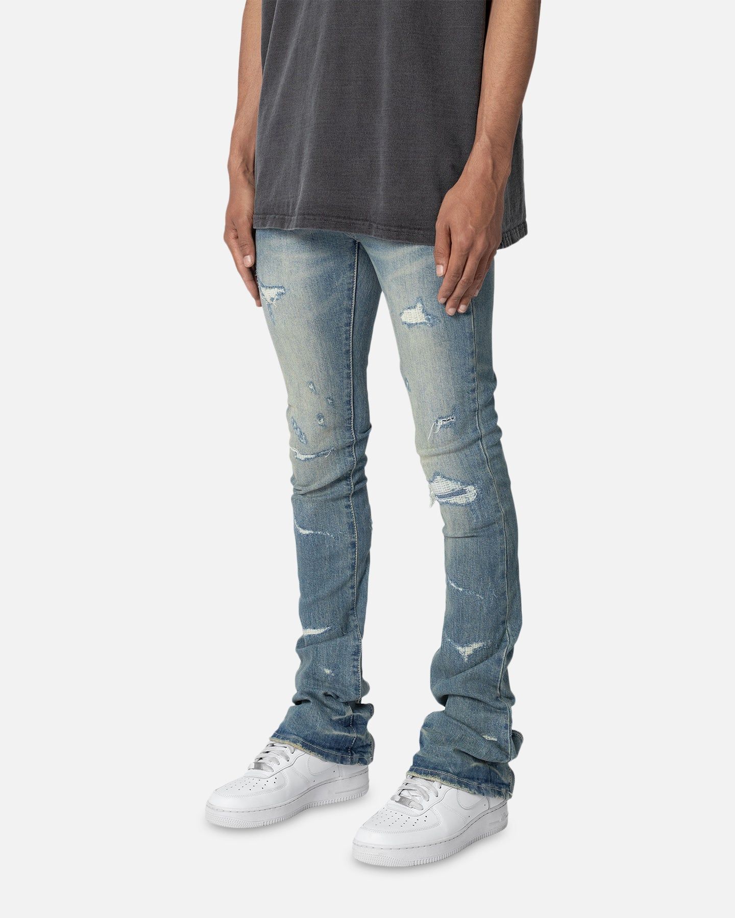 MNML X503 Convertible Skinny Denim Jeans Blue sold by Culture Kings product image thumbnail 2