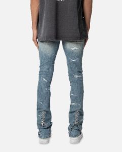 MNML X503 Convertible Skinny Denim Jeans Blue sold by Culture Kings