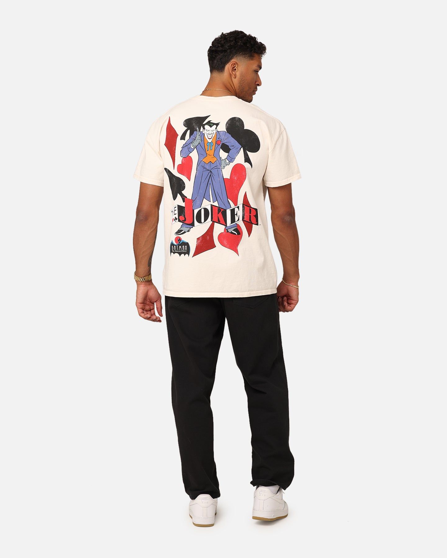 American Thrift X DC Batman The Joker 93 Heavyweight Vintage T-Shirt Off White sold by Culture Kings product image thumbnail 3