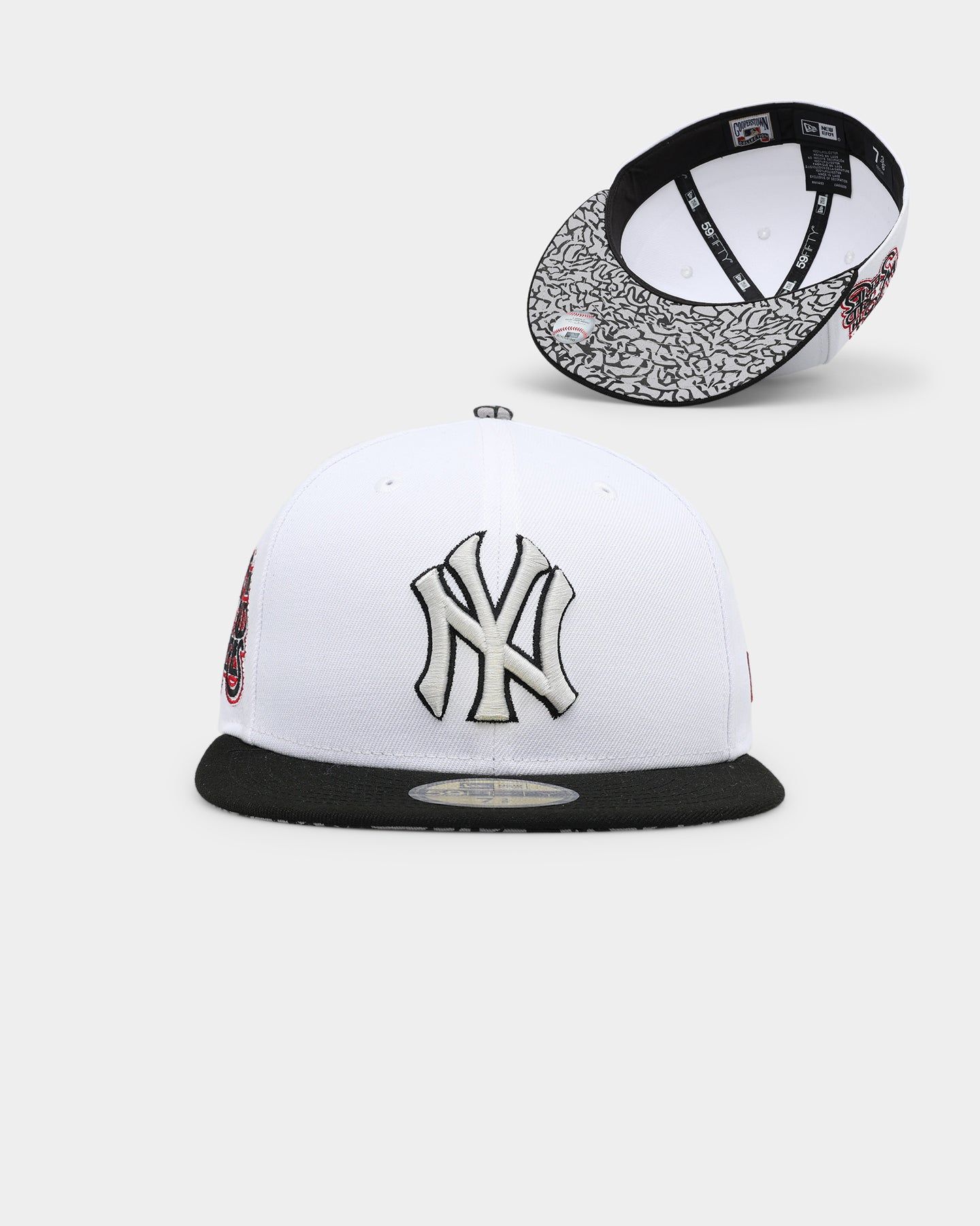 New Era New York Yankees 'Cement Grey' 59FIFTY Fitted White sold by Culture Kings