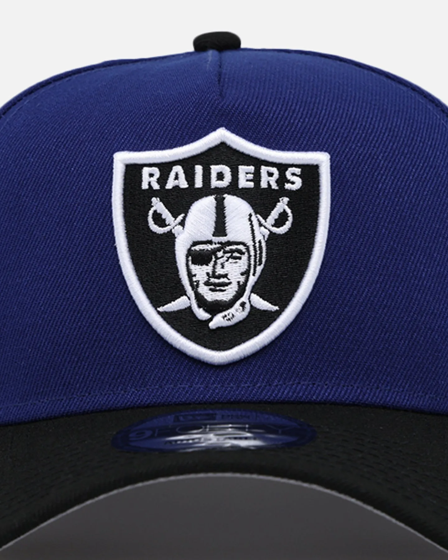 New Era Las Vegas Raiders 'Royal Reign' 9FORTY A-Frame Snapback Dark Royal/Black sold by Culture Kings product image thumbnail 5