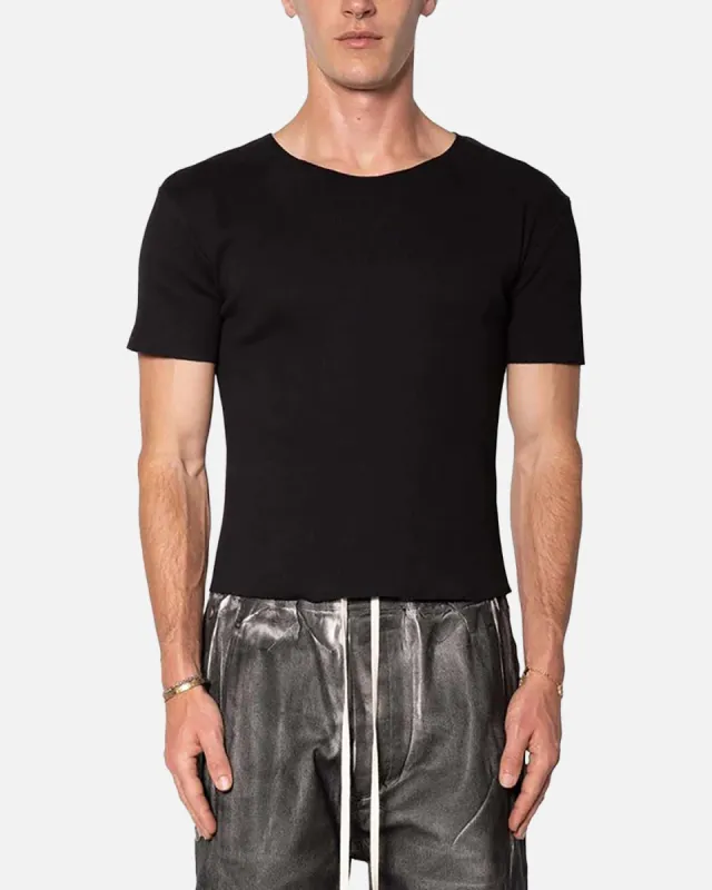 MNML Fitted Ribbed T-Shirt Black sold by Culture Kings