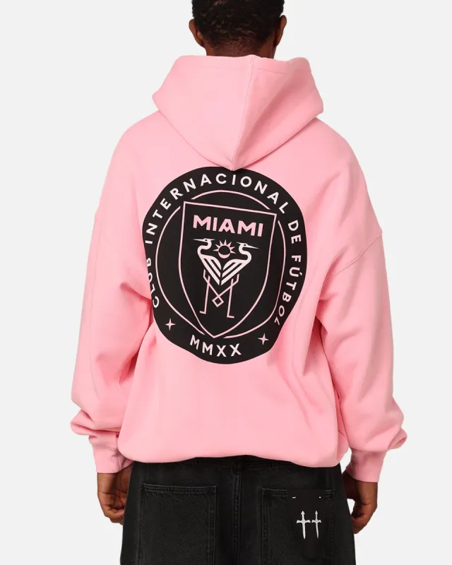 Mitchell & Ness Inter Miami CF Logo Hit Hoodie Light Pink sold by Culture Kings