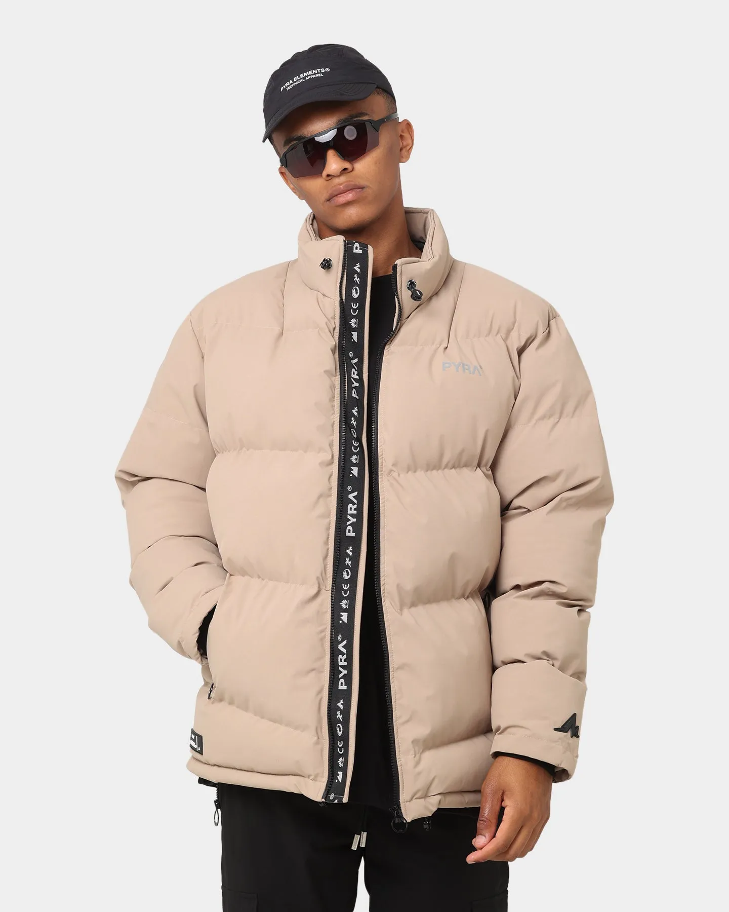 PYRA Padded Puffa Jacket Natural sold by Culture Kings