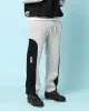 Carré Paris Dice Club Panelled Sweatpants Grey Marle/Black sold by Culture Kings