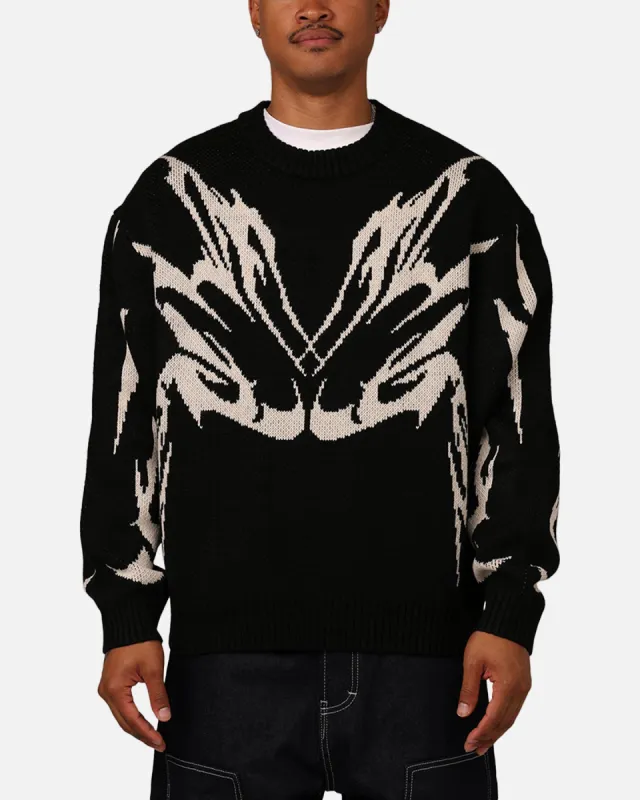 Loiter Cyber Knit Sweater Black sold by Culture Kings