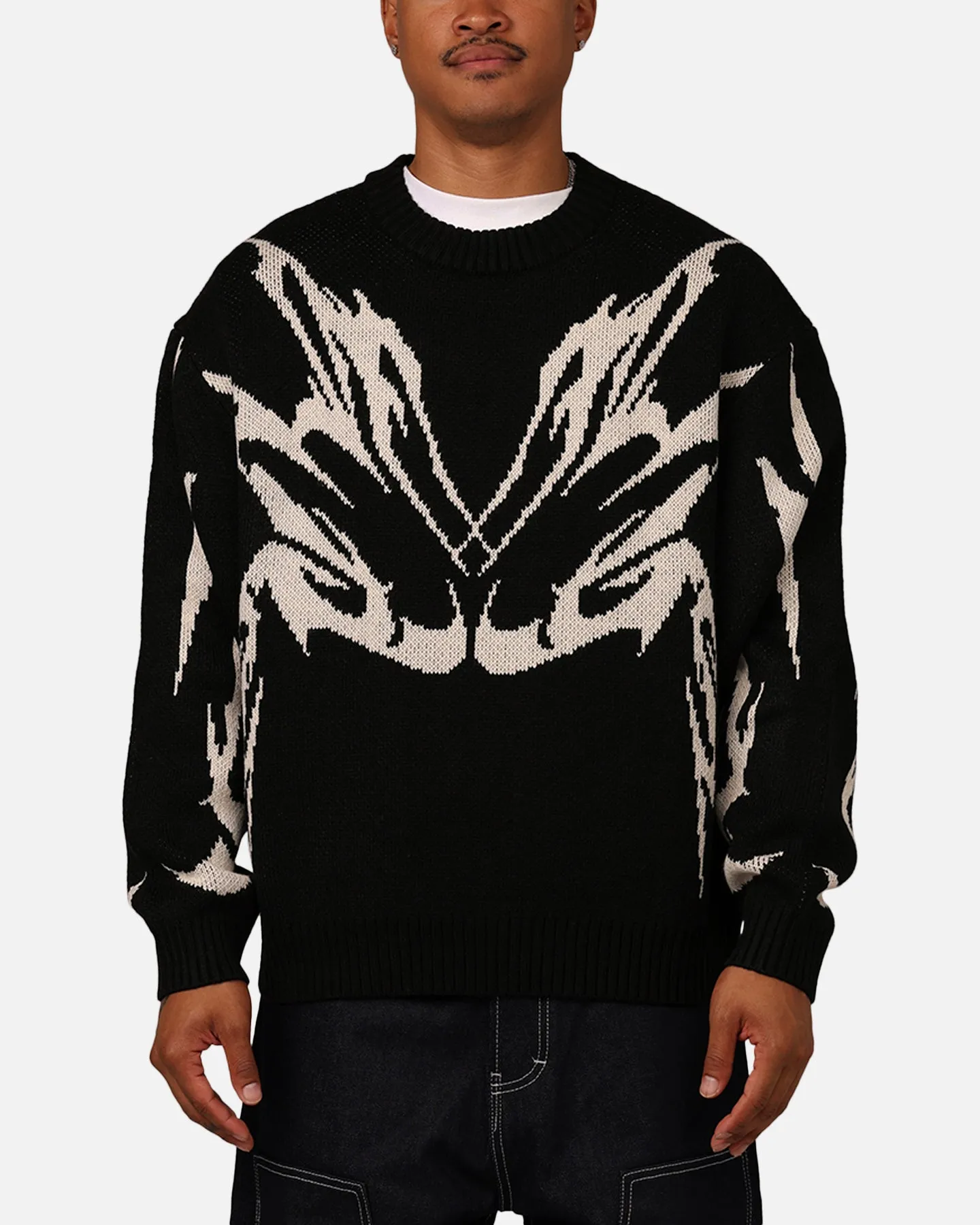 Loiter Cyber Knit Sweater Black sold by Culture Kings