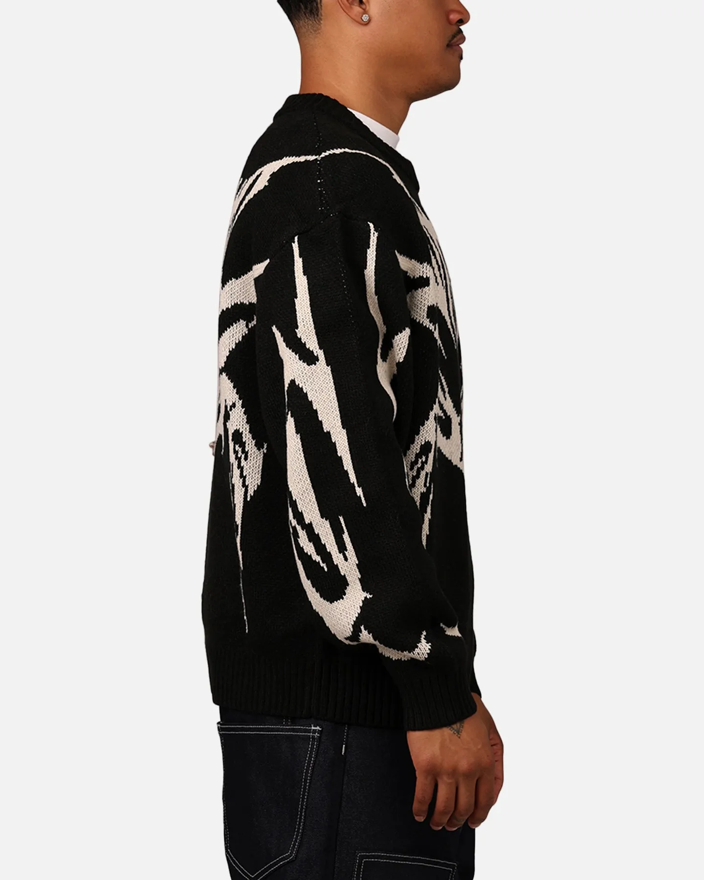 Loiter Cyber Knit Sweater Black sold by Culture Kings product image thumbnail 4