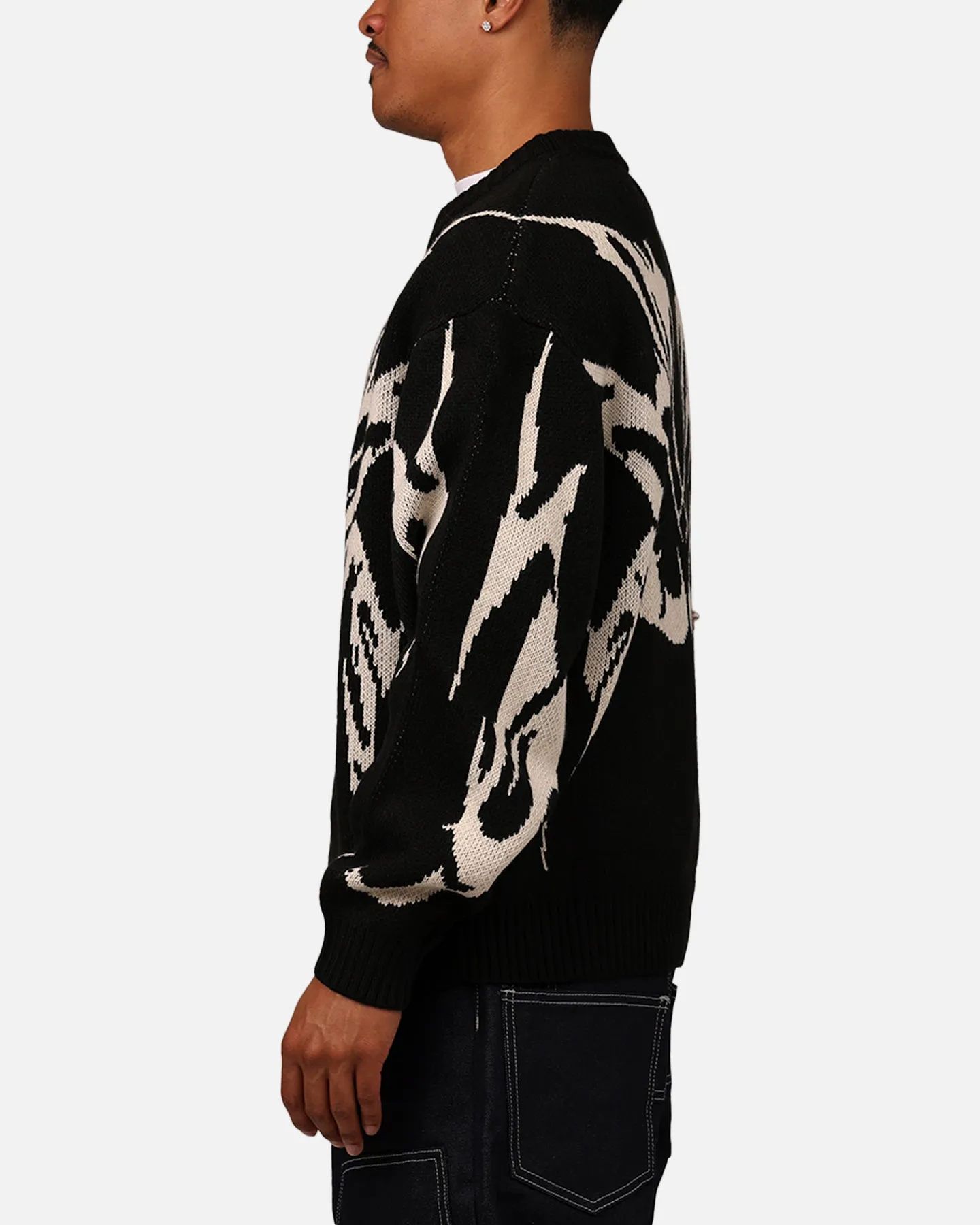 Loiter Cyber Knit Sweater Black sold by Culture Kings product image thumbnail 5