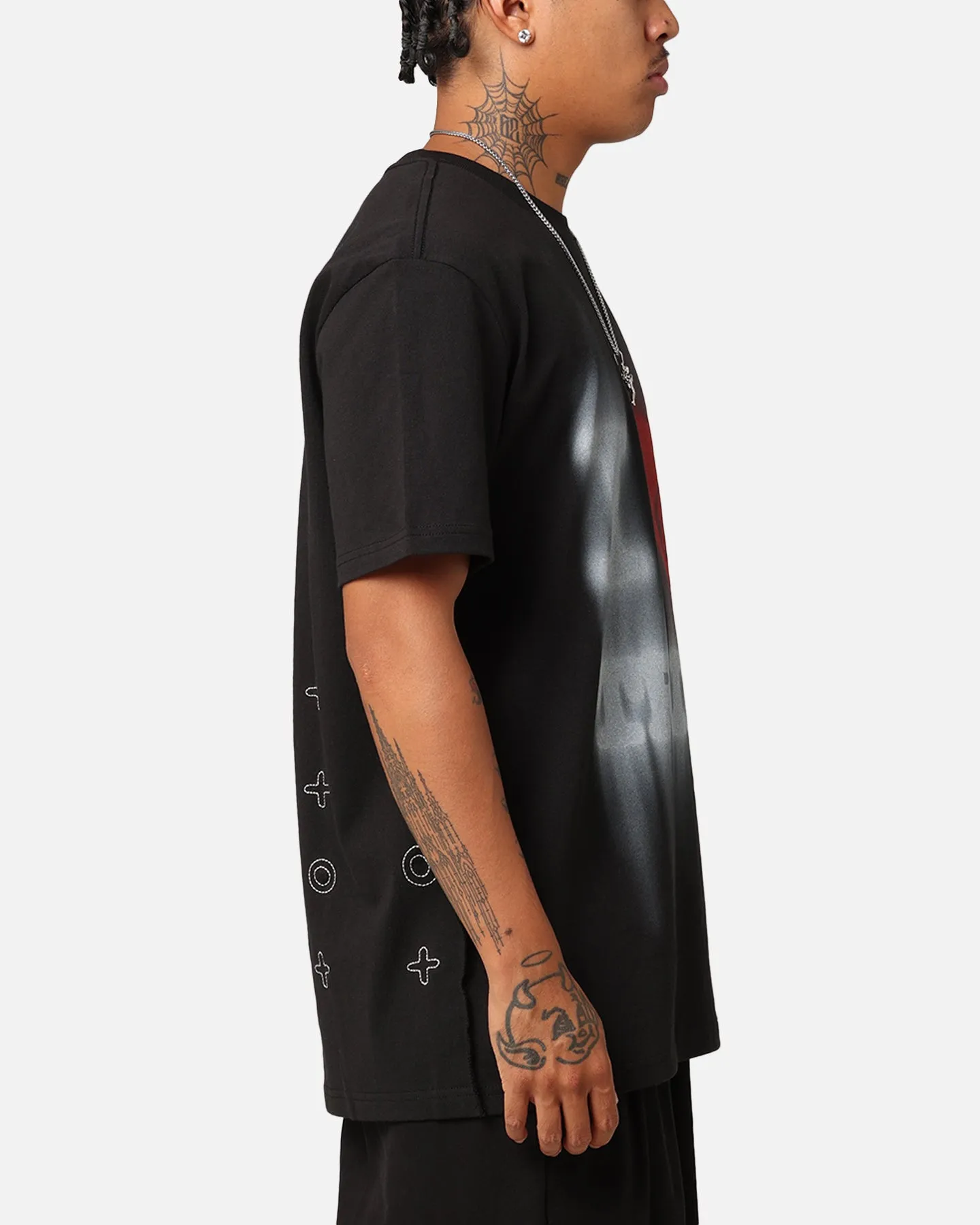 【Ksubi】x Trippie Redd love trip Kash 半袖Tシャツ Ksubi X Trippie Redd Love Trip Kash T-Shirt Jet Black