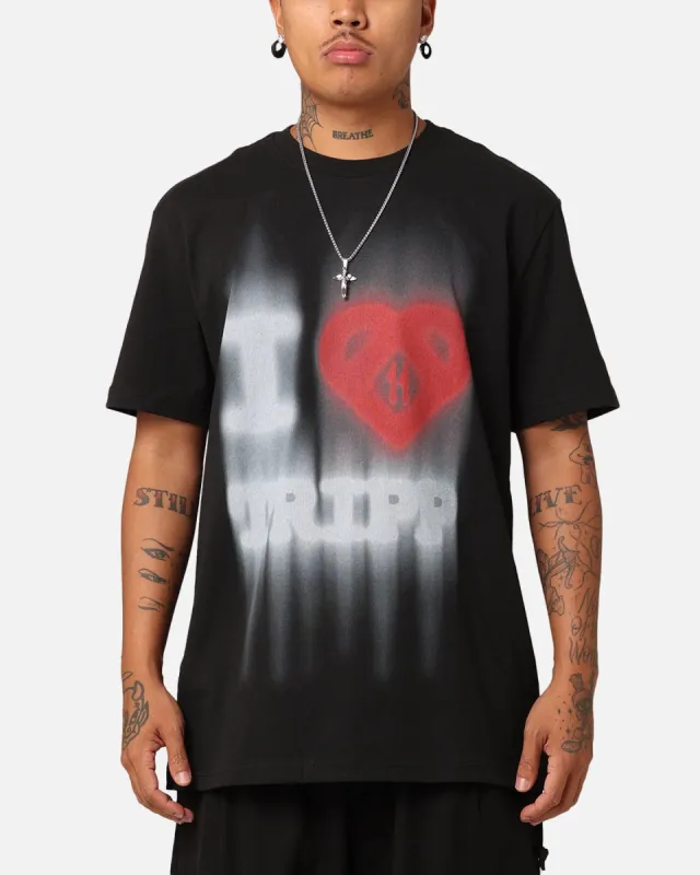 Ksubi X Trippie Redd Love Trip Kash T-Shirt Jet Black sold by Culture Kings