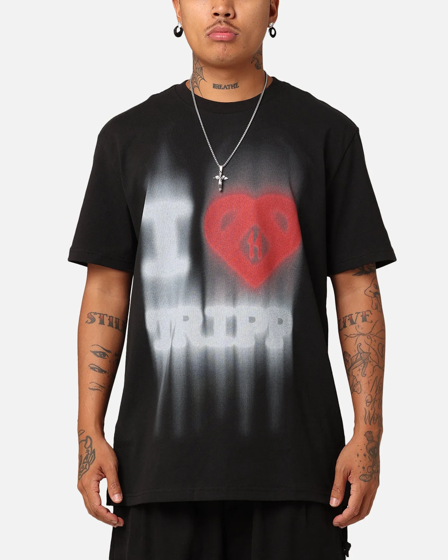 【Ksubi】x Trippie Redd love trip Kash 半袖Tシャツ Ksubi Ksubi X Trippie Redd Love Trip Kash T-Shirt Jet Black | Parallel