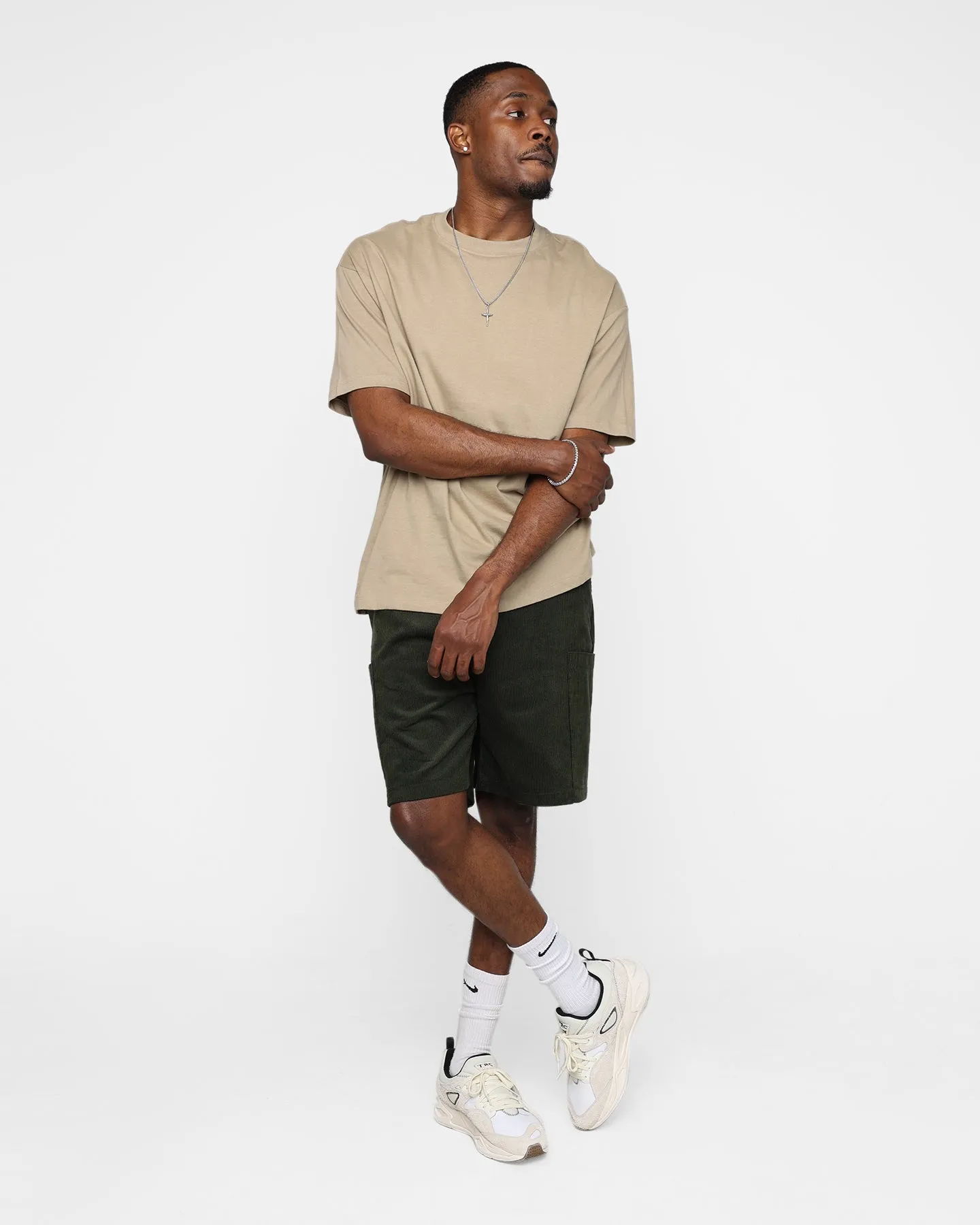 XXIII Jason Corduroy Shorts Dark Green sold by Culture Kings product image thumbnail 2