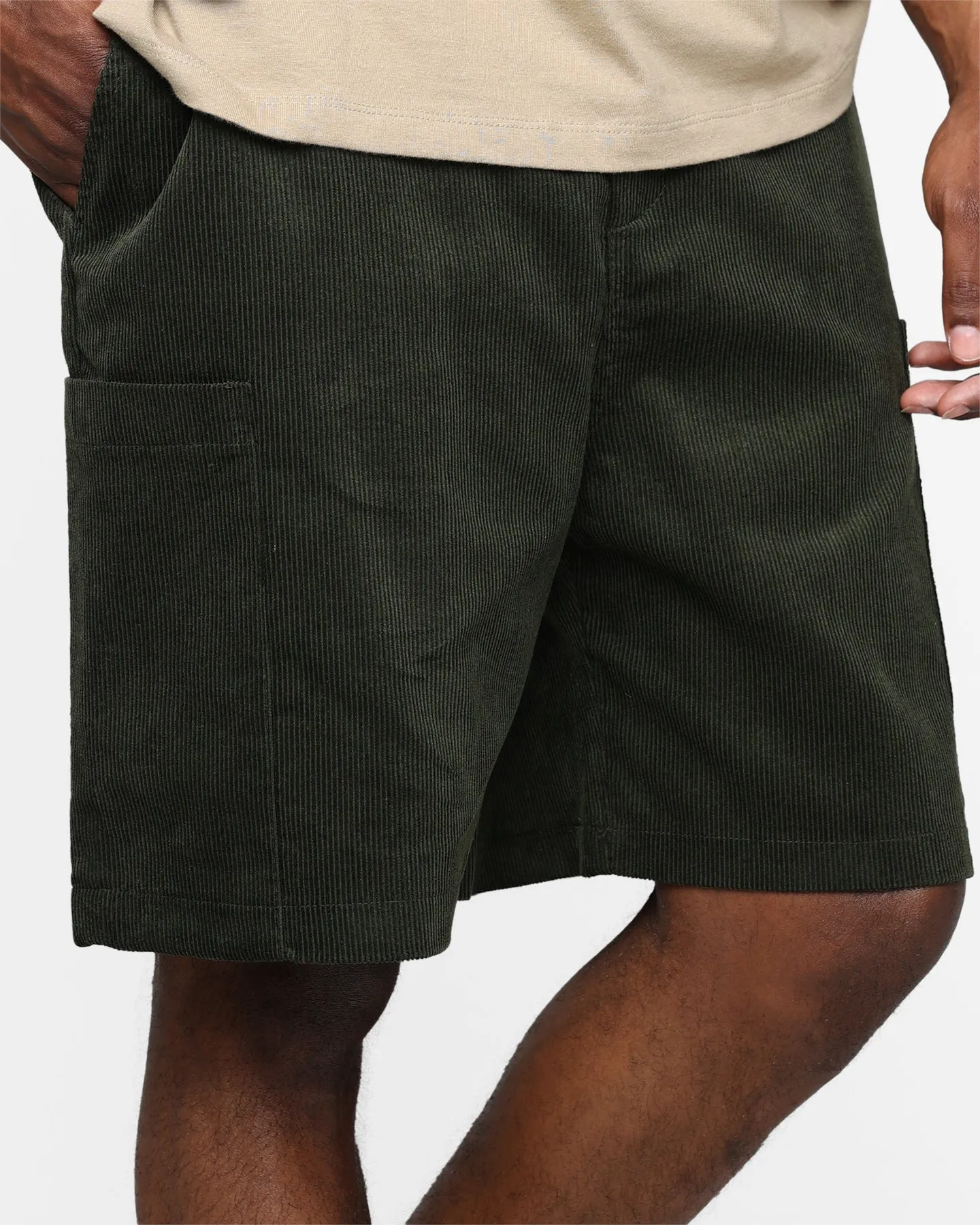 XXIII Jason Corduroy Shorts Dark Green sold by Culture Kings product image thumbnail 5