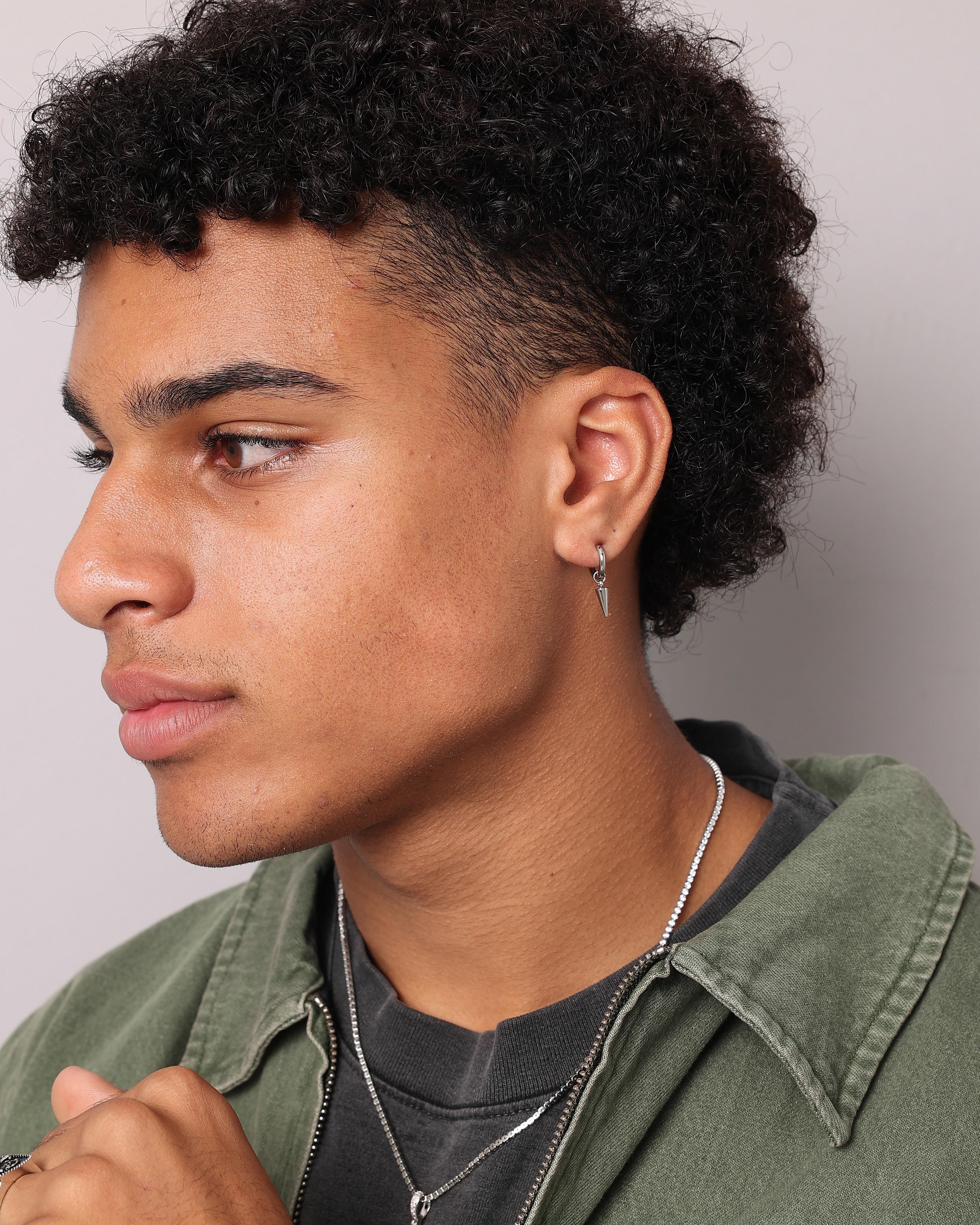 Loiter Spike Earring Stainless Steel sold by Culture Kings