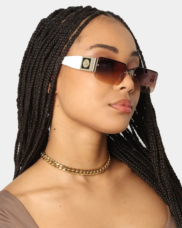 Le Specs What I Want Limited Edition Sunglasses Bright Gold sold by Culture Kings