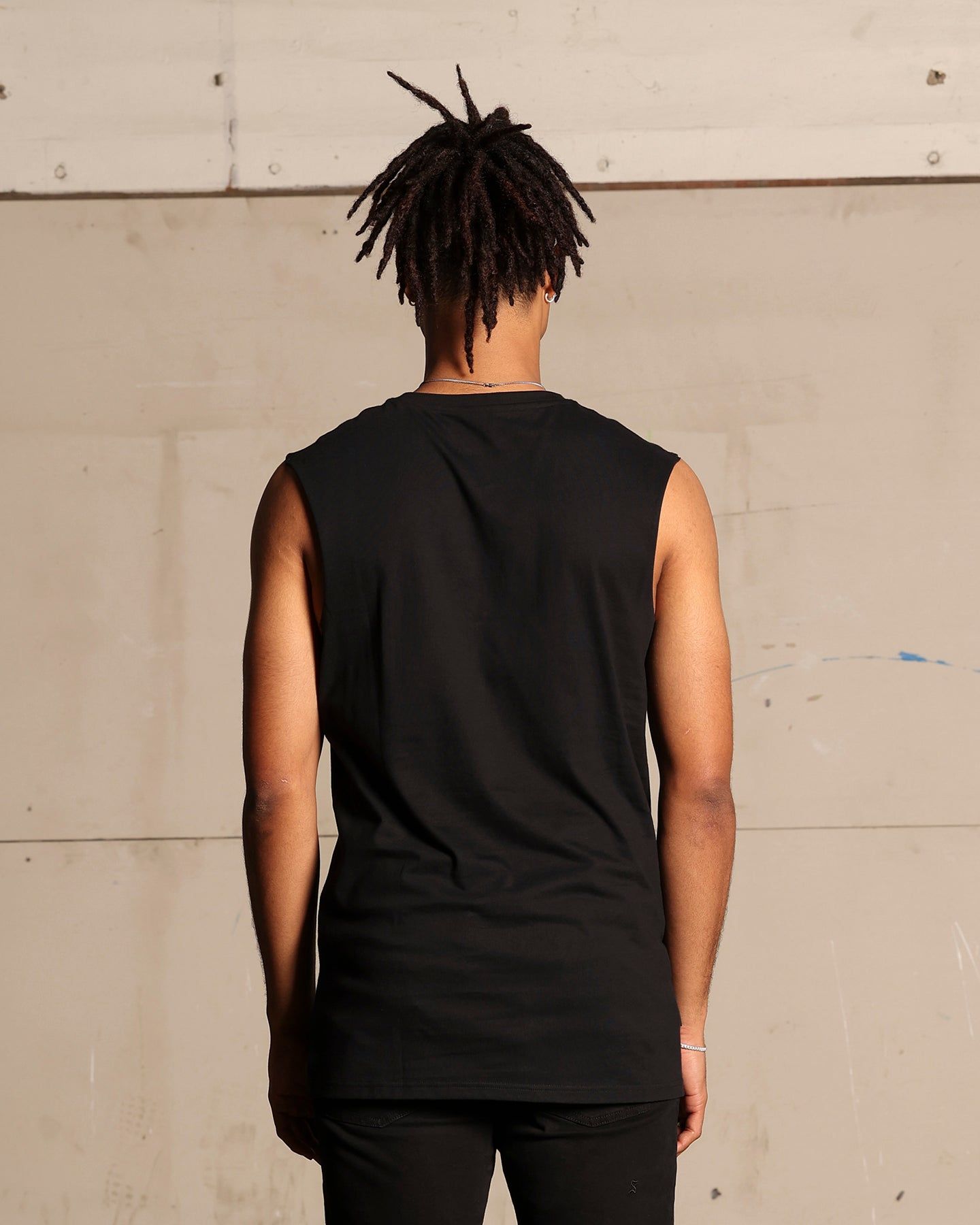 Saint Morta Shadow King Muscle T-Shirt Black sold by Culture Kings product image thumbnail 4