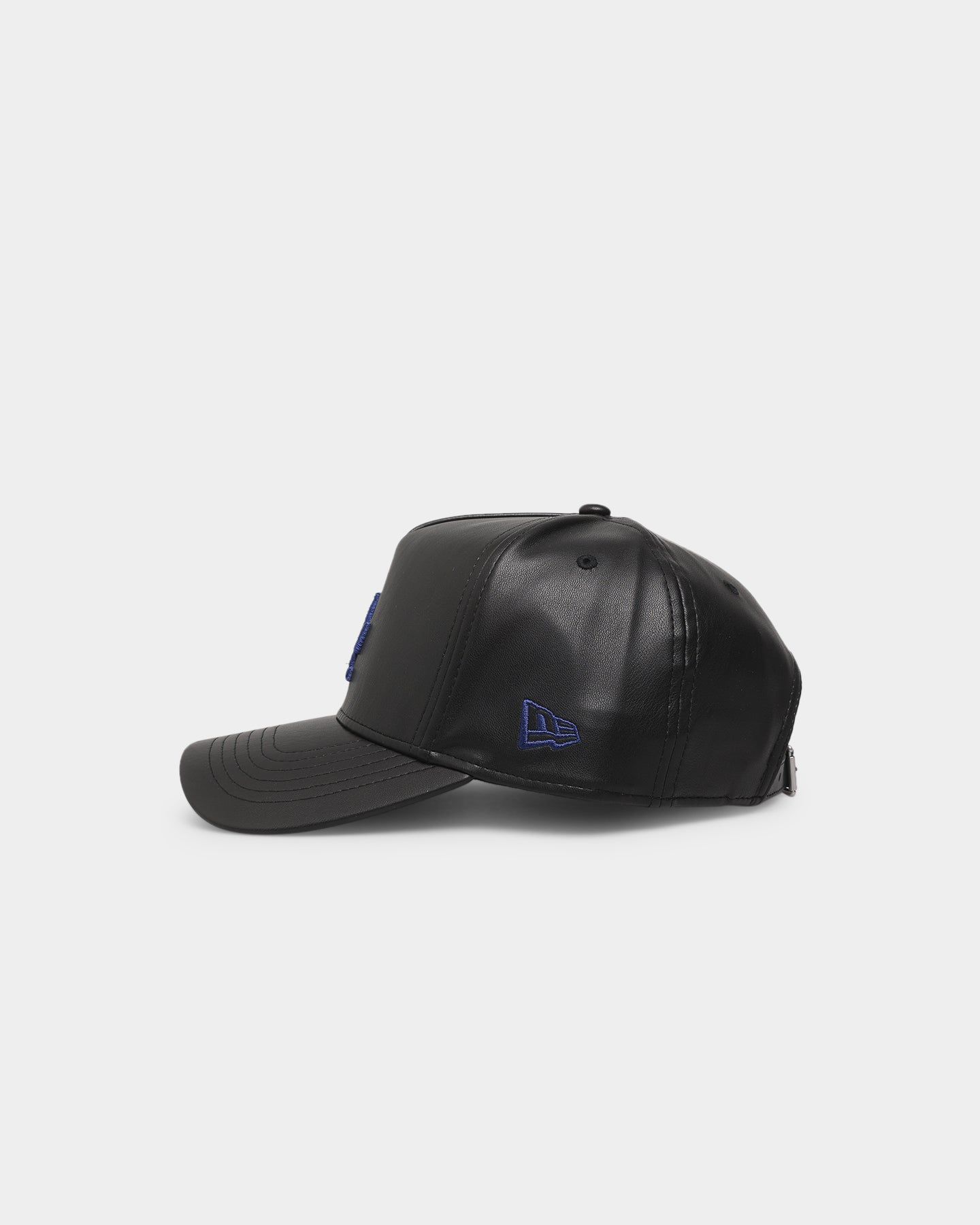 New Era Los Angeles Dodgers 'PU Leather' 9FORTY K-Frame Strapback Black Leather sold by Culture Kings product image thumbnail 5
