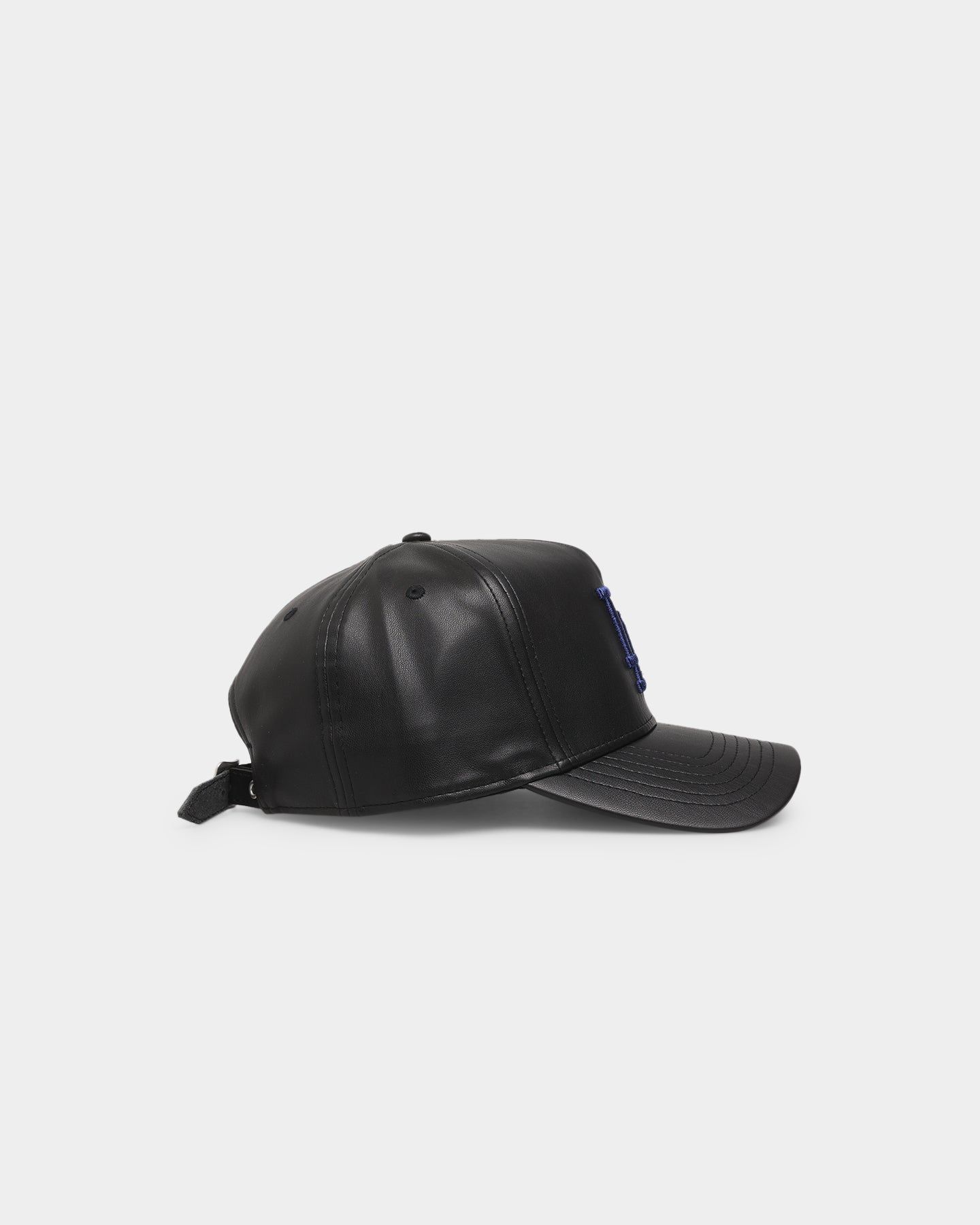 New Era Los Angeles Dodgers 'PU Leather' 9FORTY K-Frame Strapback Black Leather sold by Culture Kings product image thumbnail 4
