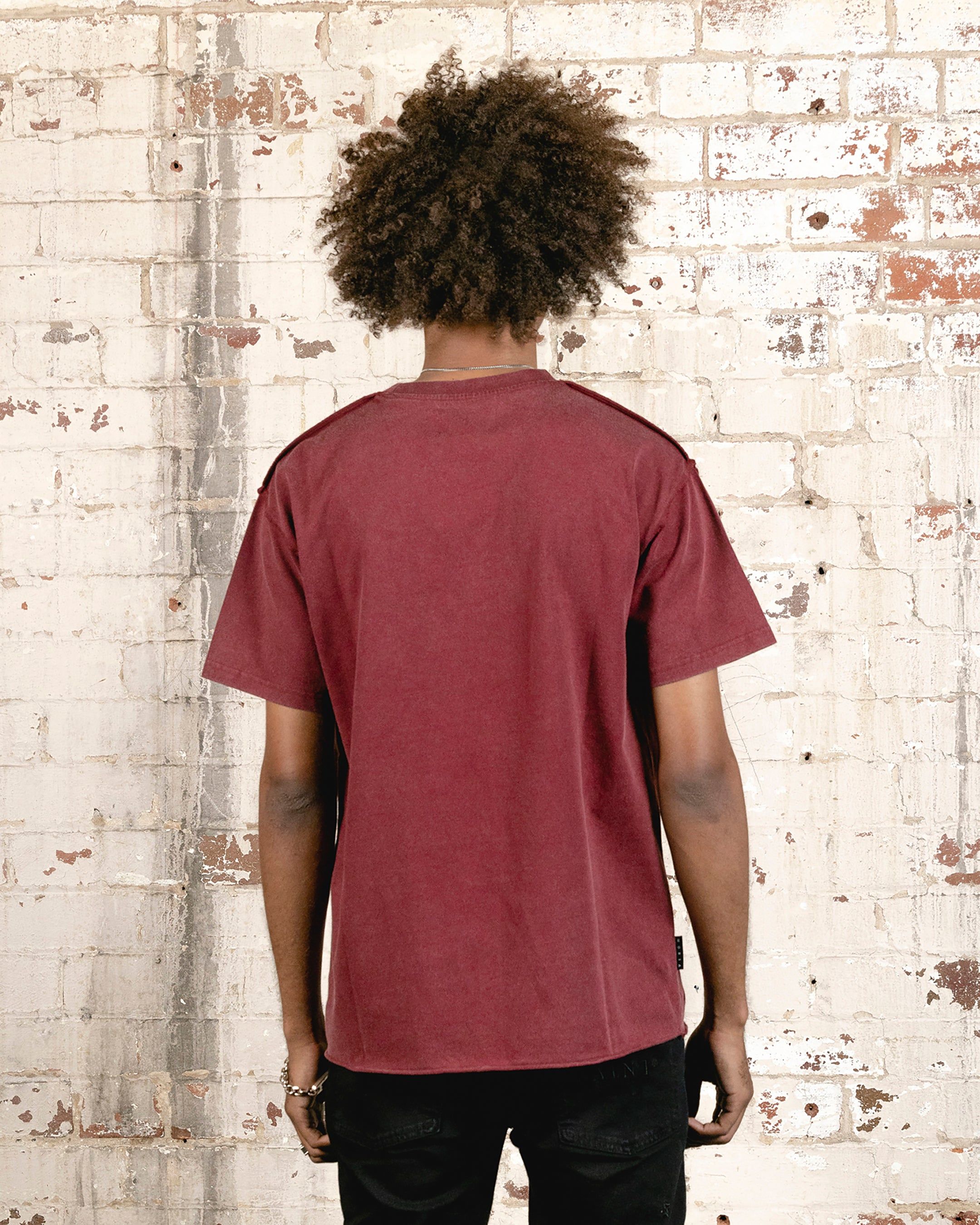 Saint Morta State Of Morta Appliqué T-Shirt Lava sold by Culture Kings product image thumbnail 4