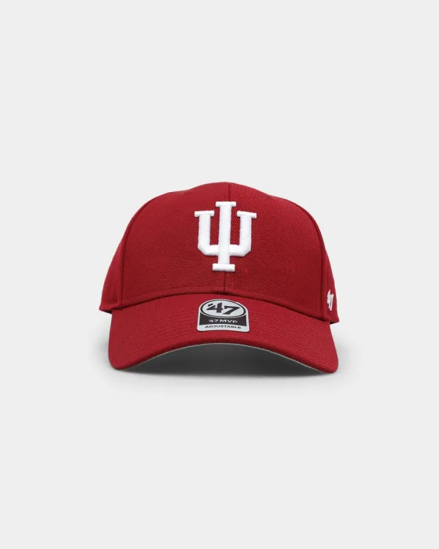 47 Brand Indiana Hoosiers '47 MVP Strapback Dark Red sold by Culture Kings