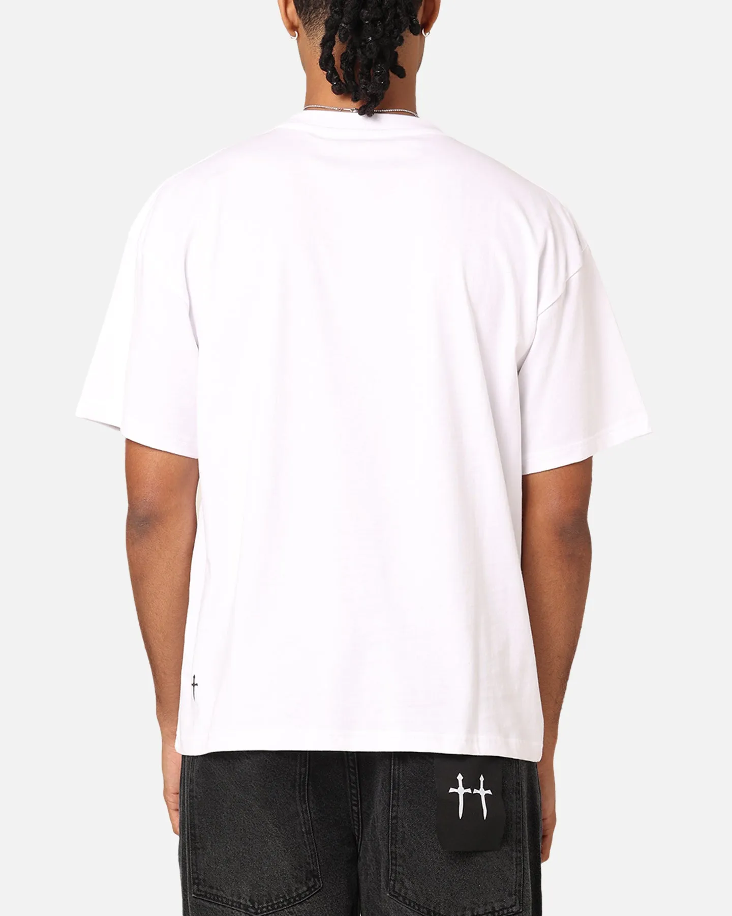 Saint Morta Rave Drop Shoulder T-Shirt White sold by Culture Kings product image thumbnail 3
