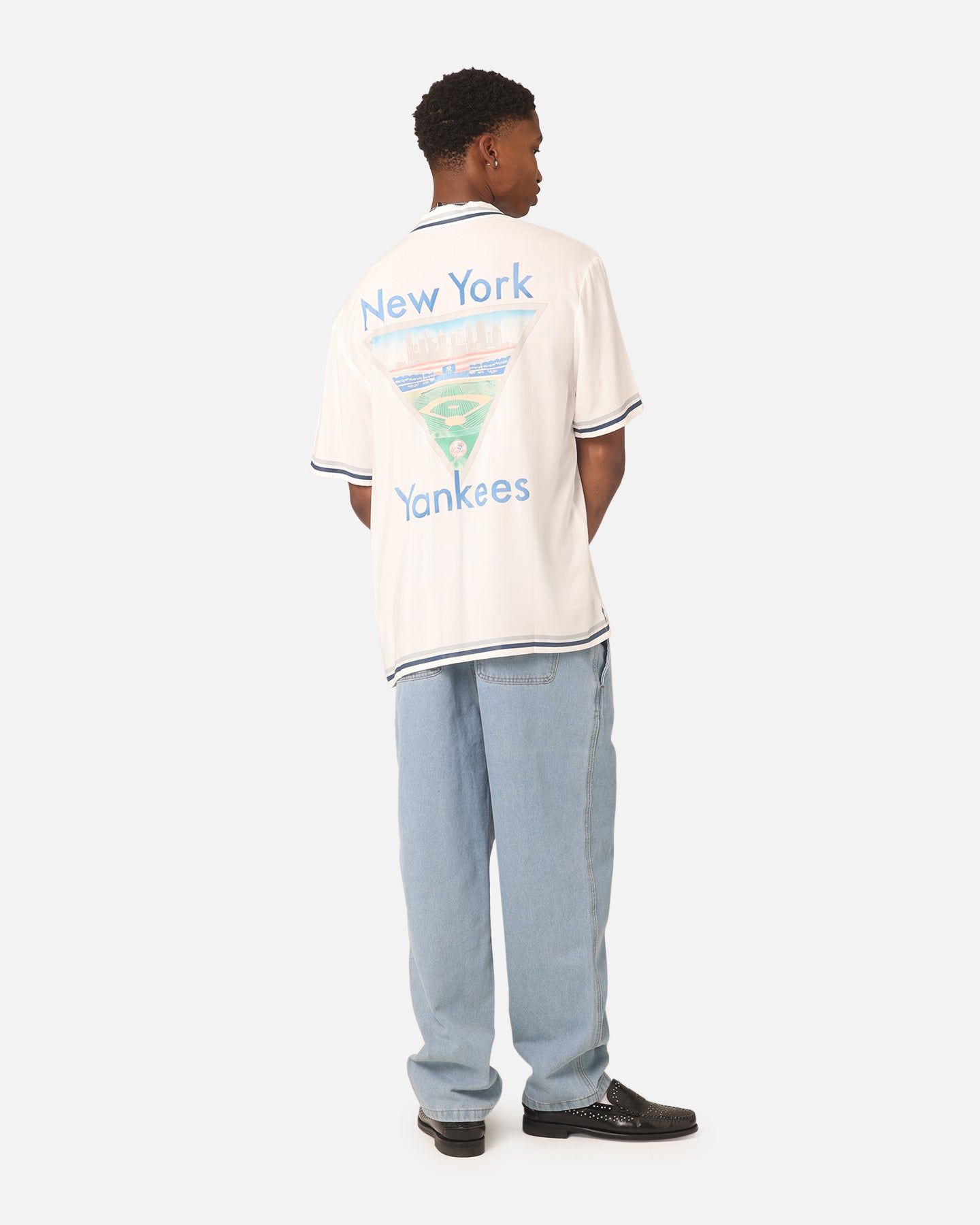 Majestic Athletic New York Yankees MLB Team Shirt Vintage White sold by Culture Kings product image thumbnail 3