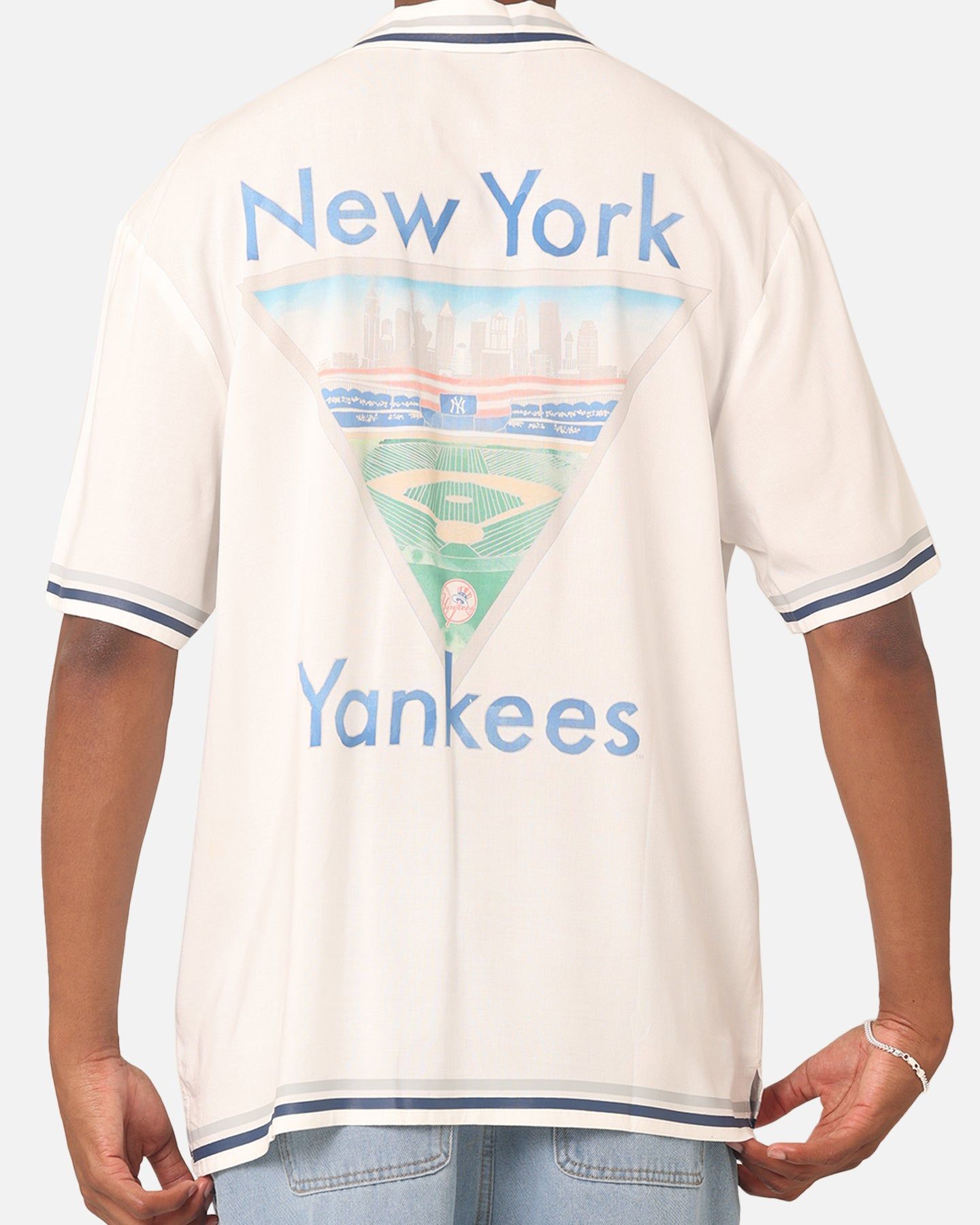 Majestic Athletic New York Yankees MLB Team Shirt Vintage White sold by Culture Kings product image thumbnail 5