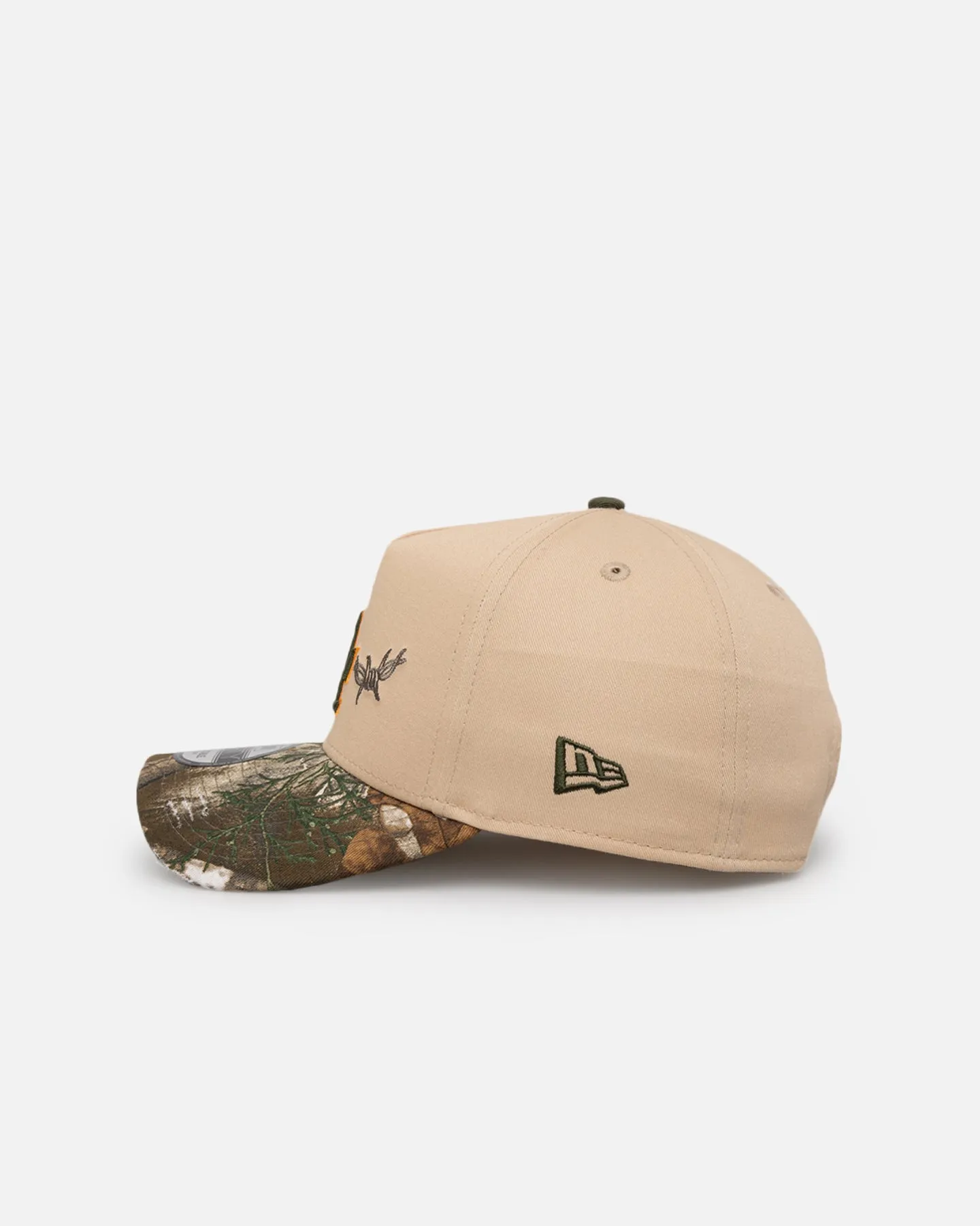 New Era Los Angeles Dodgers 'Real Tree Edge Grit' 9FORTY A-Frame Snapback Oat Milk/Real Tree sold by Culture Kings product image thumbnail 4