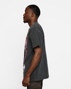 Goat Crew X Naruto Madara Heavyweight Vintage T-Shirt Black Wash sold by Culture Kings