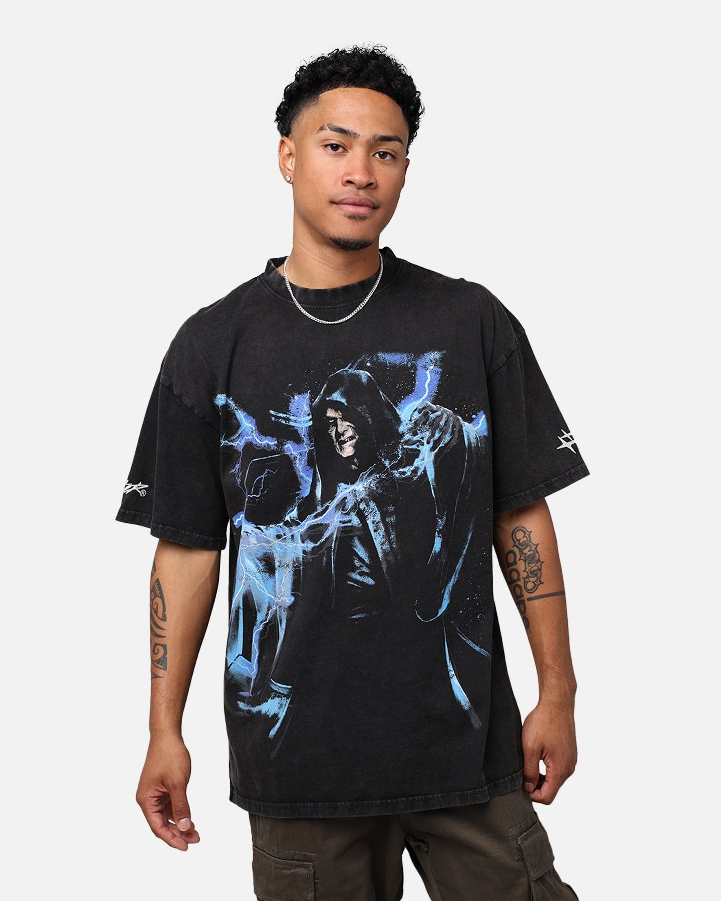 Star Wars Darth Sidious T-Shirt Vintage Black sold by Culture Kings