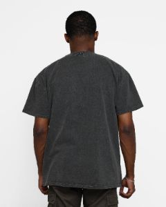 Goat Crew X Naruto Madara Heavyweight Vintage T-Shirt Black Wash sold by Culture Kings