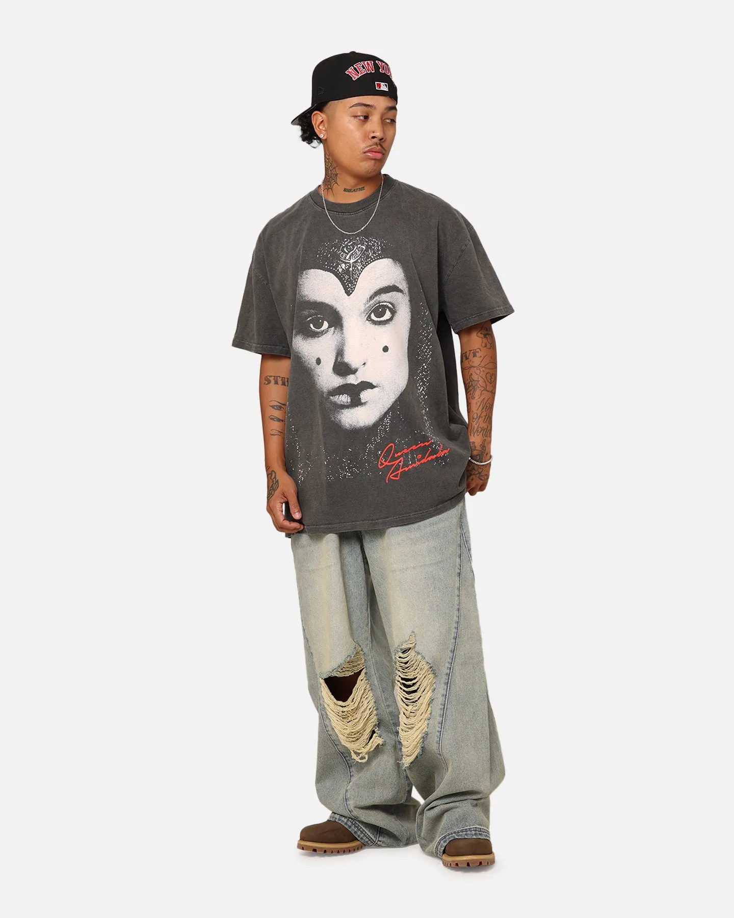 Star Wars Queen Amidala Heavyweight T-Shirt Black Wash sold by Culture Kings product image thumbnail 3