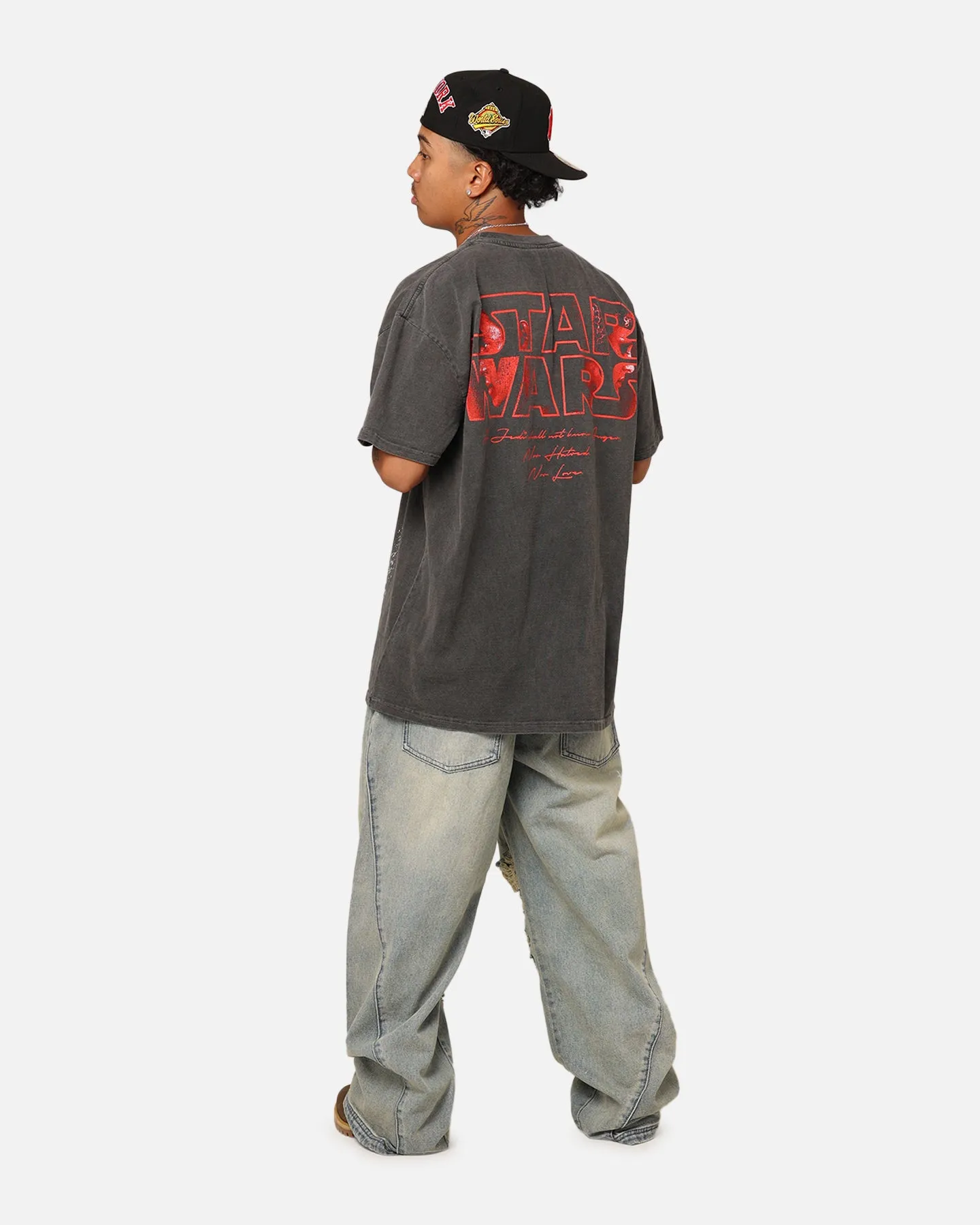 Star Wars Queen Amidala Heavyweight T-Shirt Black Wash sold by Culture Kings product image thumbnail 2