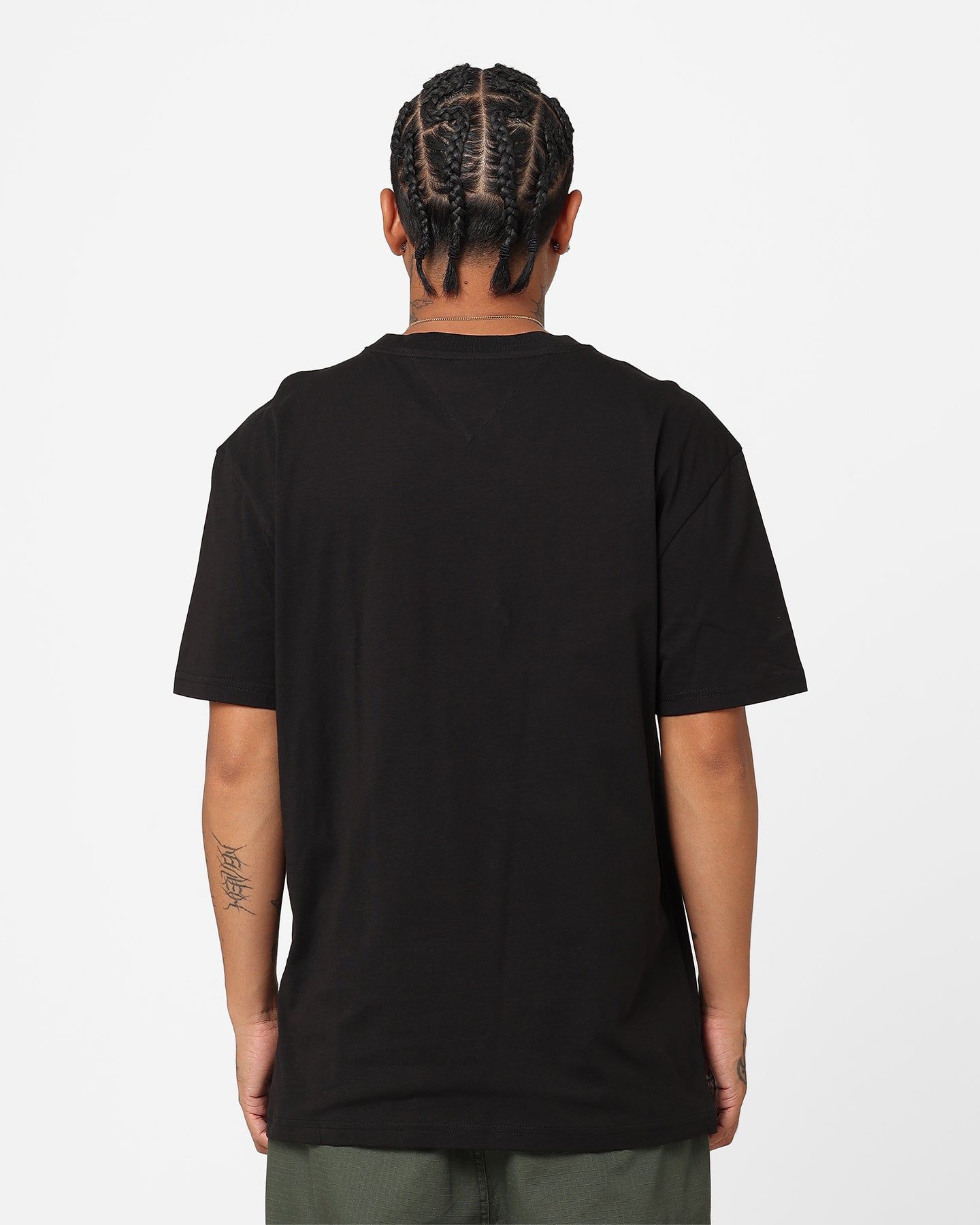 Tommy Jeans Classic Small Text T-Shirt Black sold by Culture Kings product image thumbnail 4