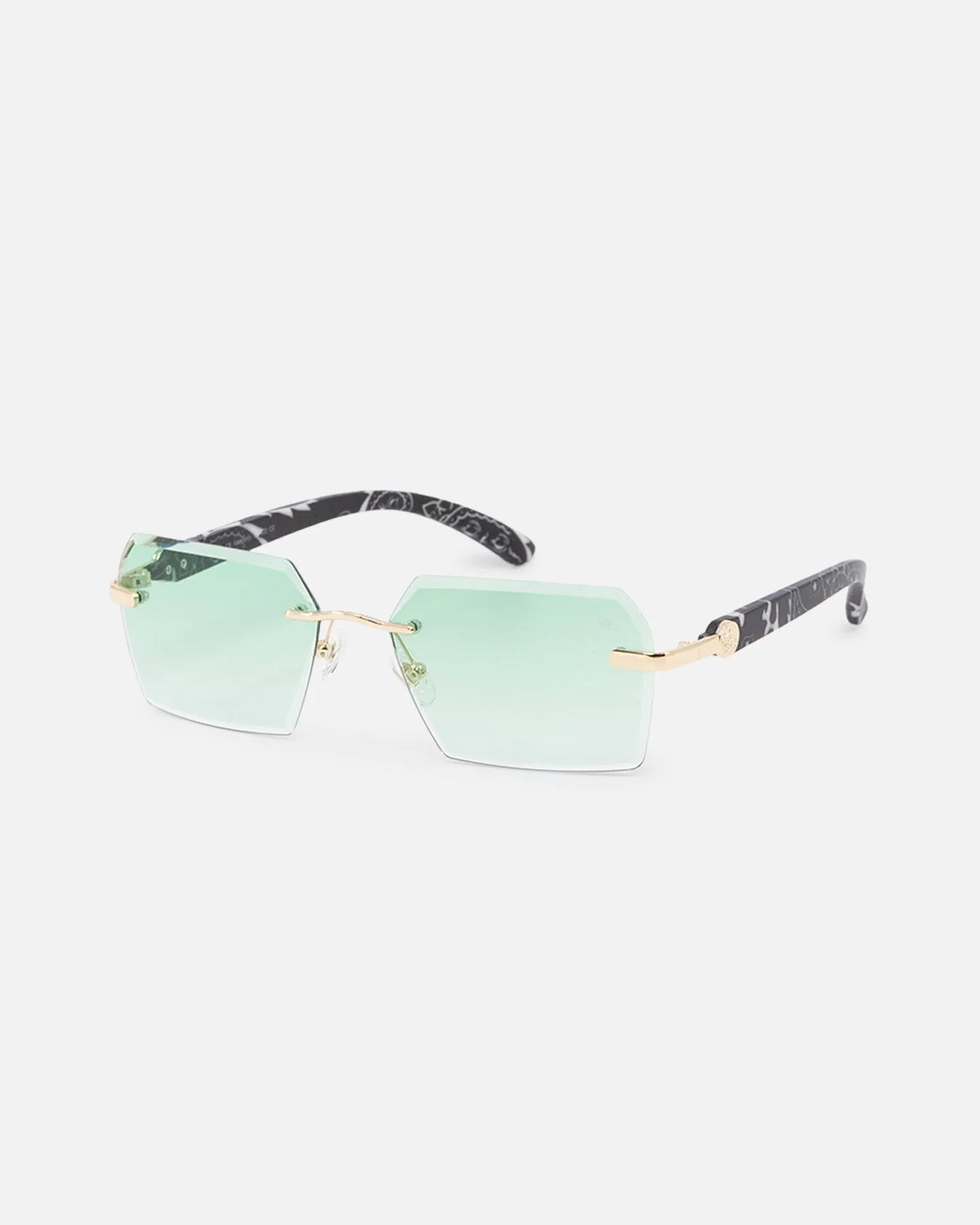 Belvoir & Co X Culture Kings Kennedy Sunglasses Green/Gold/Black sold by Culture Kings product image thumbnail 3