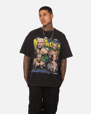 Goat Crew X UFC Charles "Do Bronx" Oliveira Charles The Champ Vintage T-Shirt Black Wash sold by Culture Kings