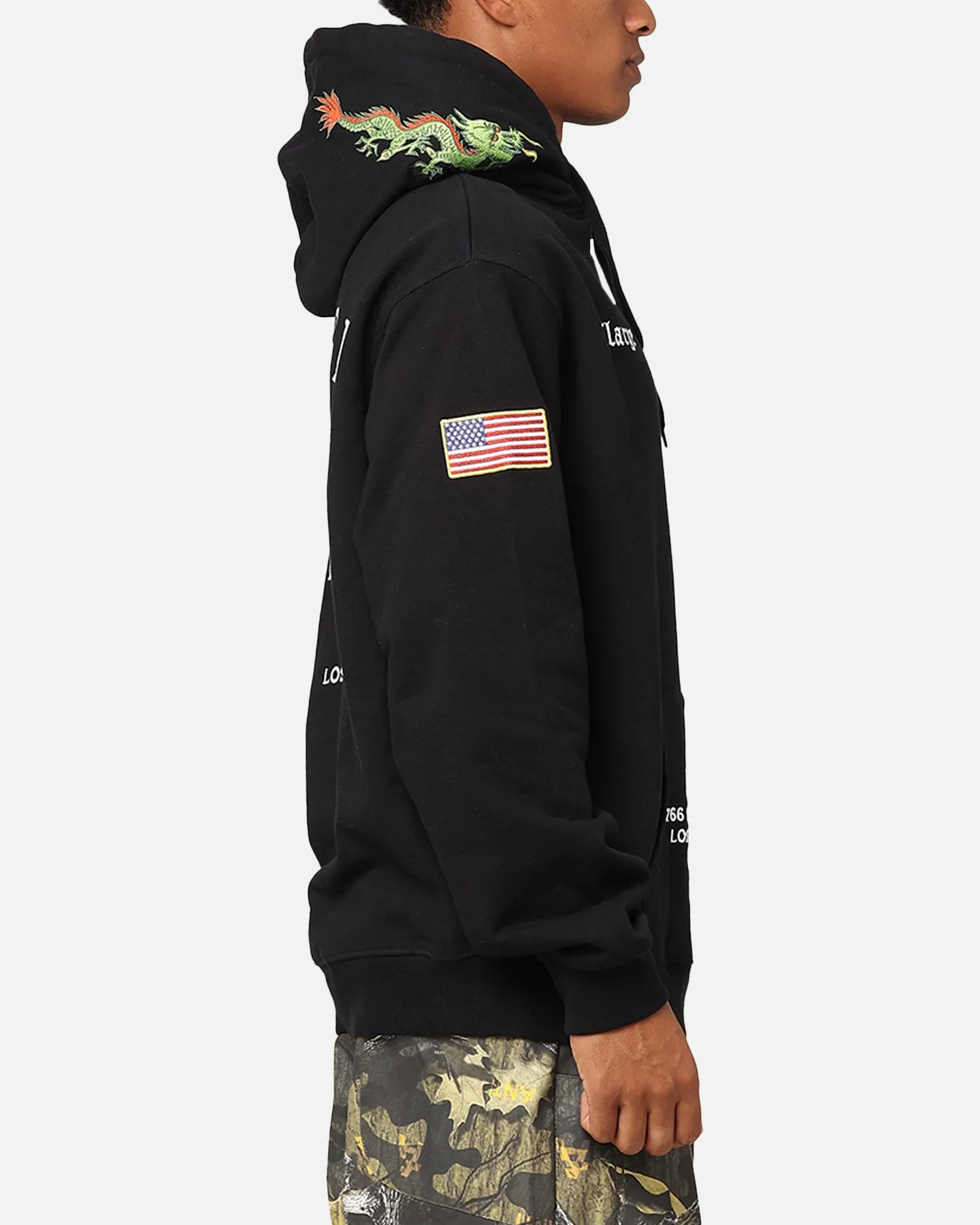 X-Large North Vermont Dragon Hoodie Solid Black sold by Culture Kings product image thumbnail 5