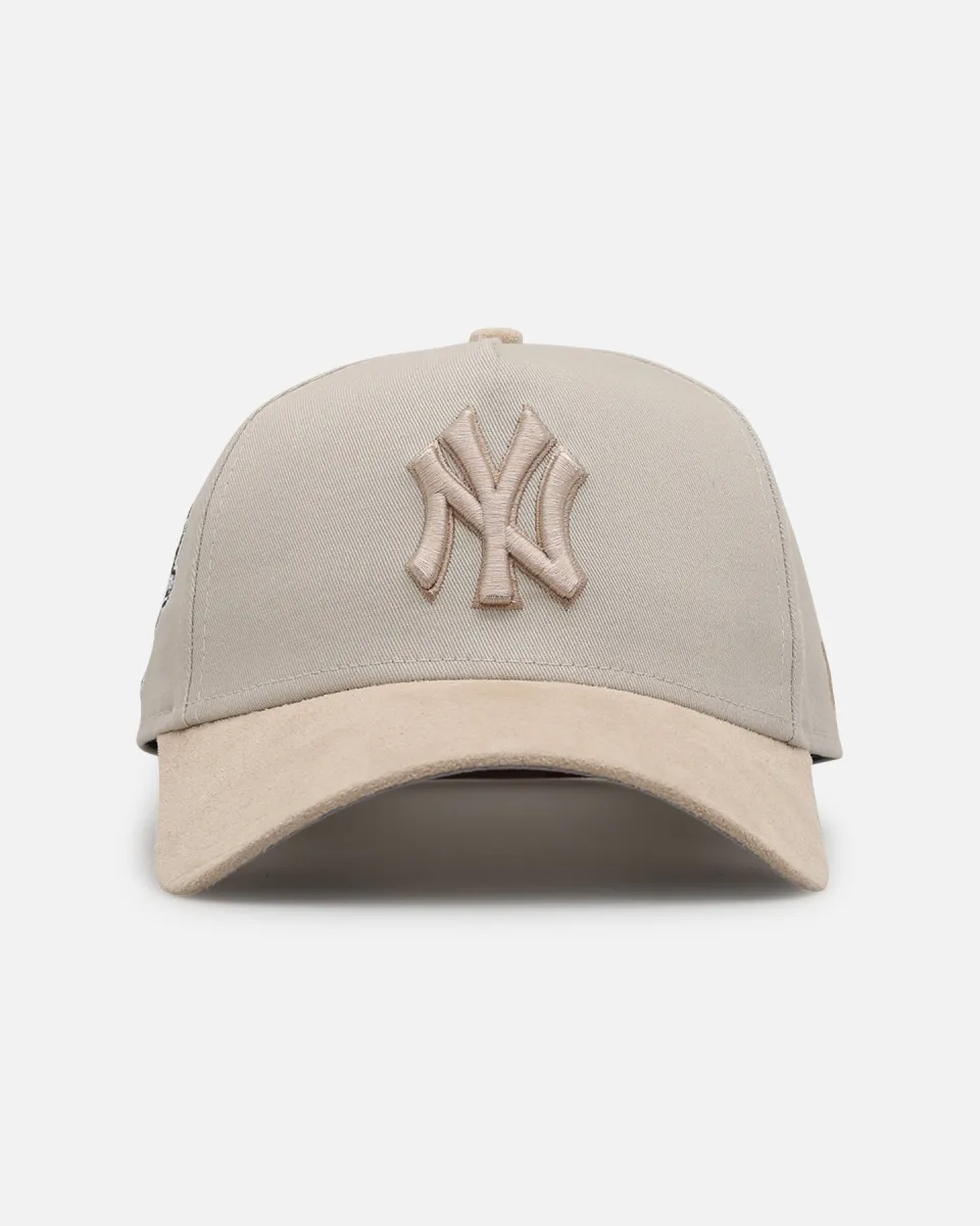 NEW ERA ☆ 'Cream Suede' 9FORTY A-Frame ベージュ スエード New Era New York Yankees 'Cream Suede' 9FORTY A-Frame