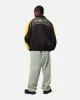 Loiter Paradise Track Jacket Black/Yellow sold by Culture Kings