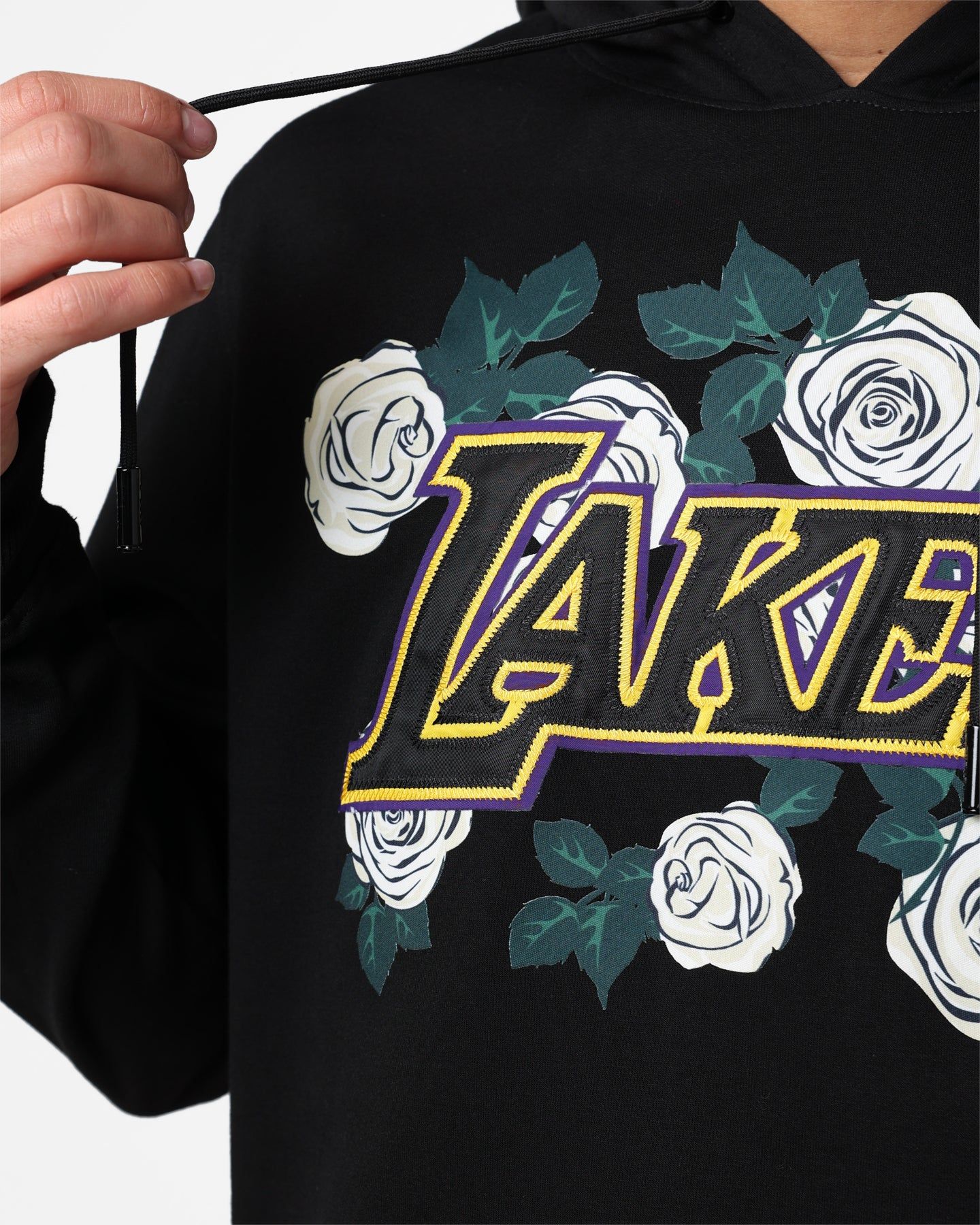 Pro Standard Los Angeles Lakers Roses Hoodie Black sold by Culture Kings