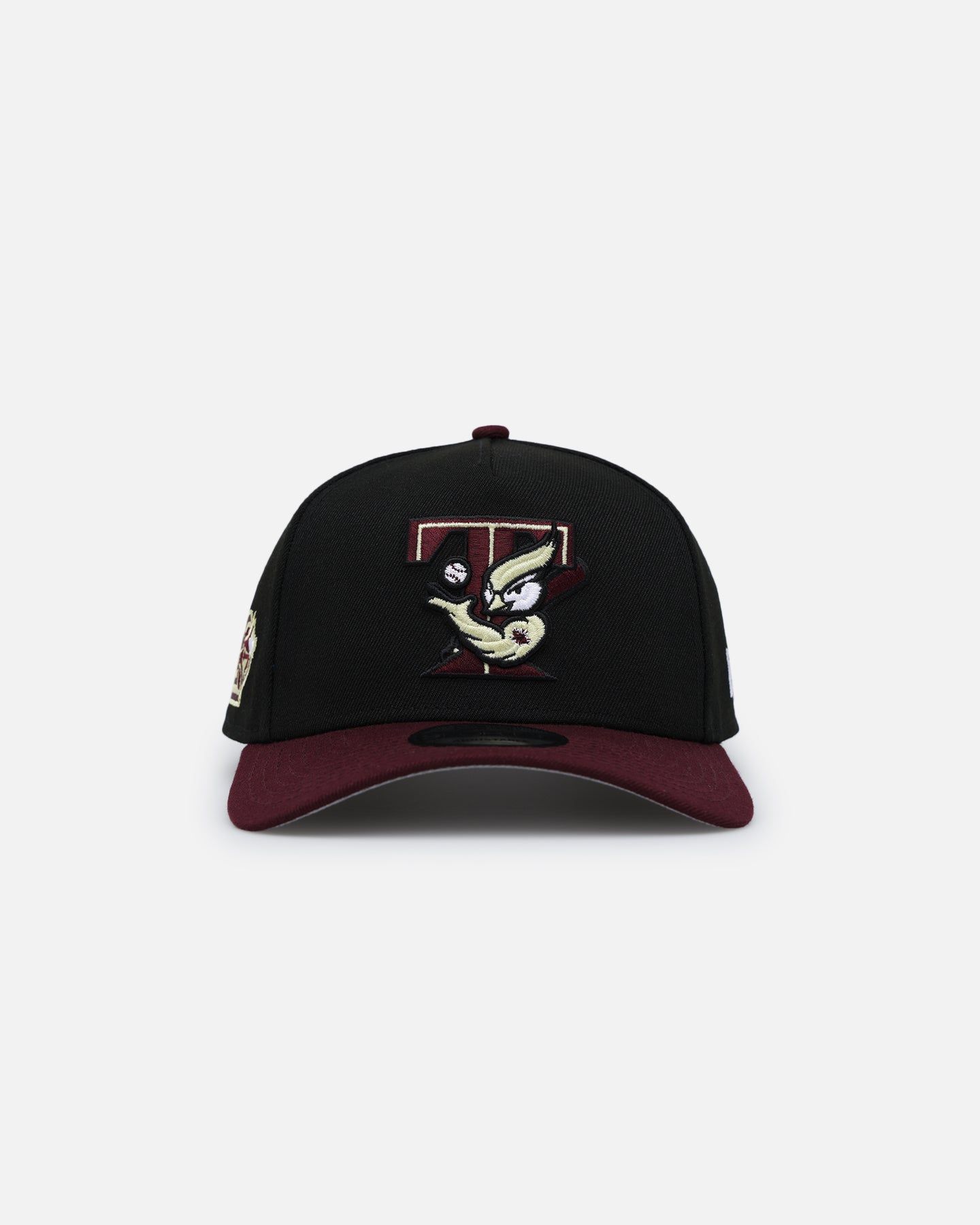 New Era Toronto Blue Jays 'Burgundy Bounceback' 9FORTY A-Frame Snapback Black/Maroon sold by Culture Kings product image thumbnail 5