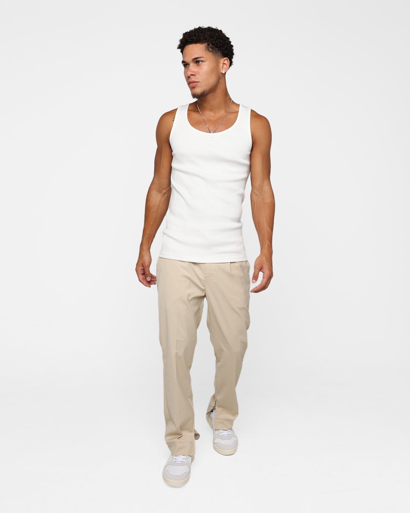 XXIII Leo Classic Singlet White sold by Culture Kings product image thumbnail 2