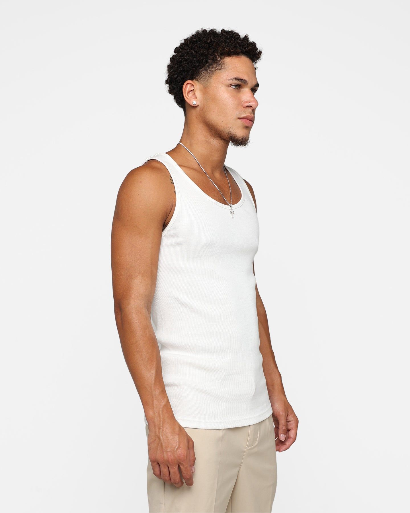 XXIII Leo Classic Singlet White sold by Culture Kings product image thumbnail 5