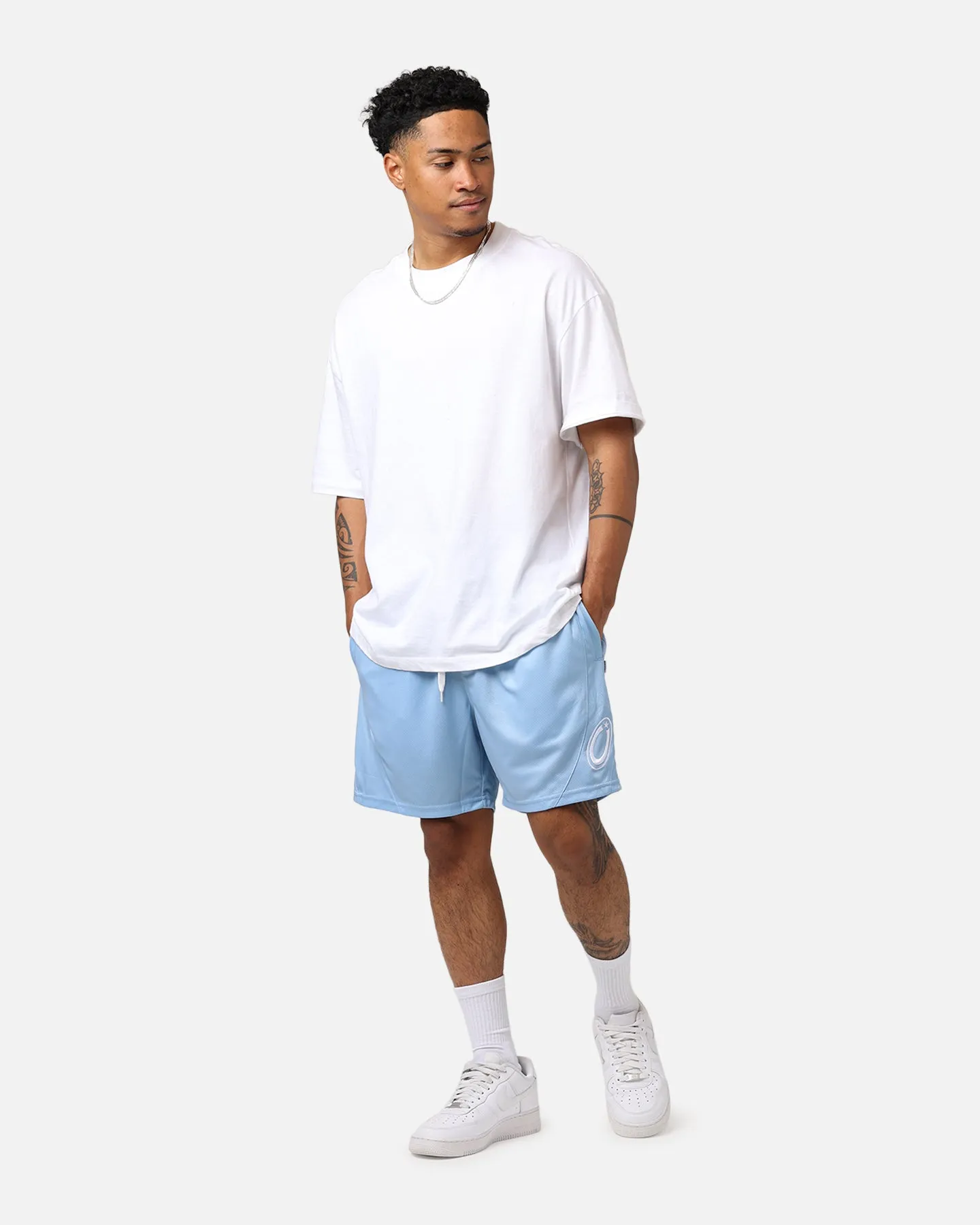 Carré C-Star Mesh Basketball Shorts Light Blue sold by Culture Kings product image thumbnail 2