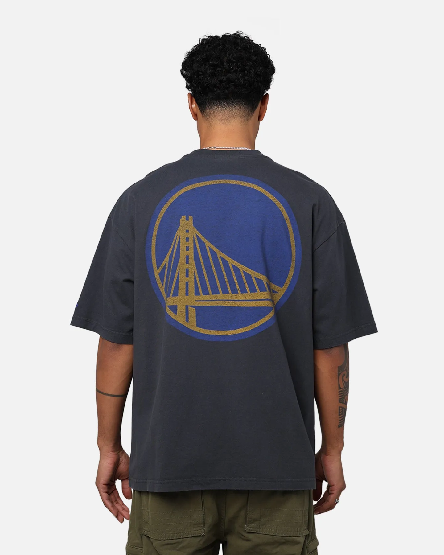 New Era Golden State Warriors Oversized T-Shirt Black sold by Culture Kings product image thumbnail 5