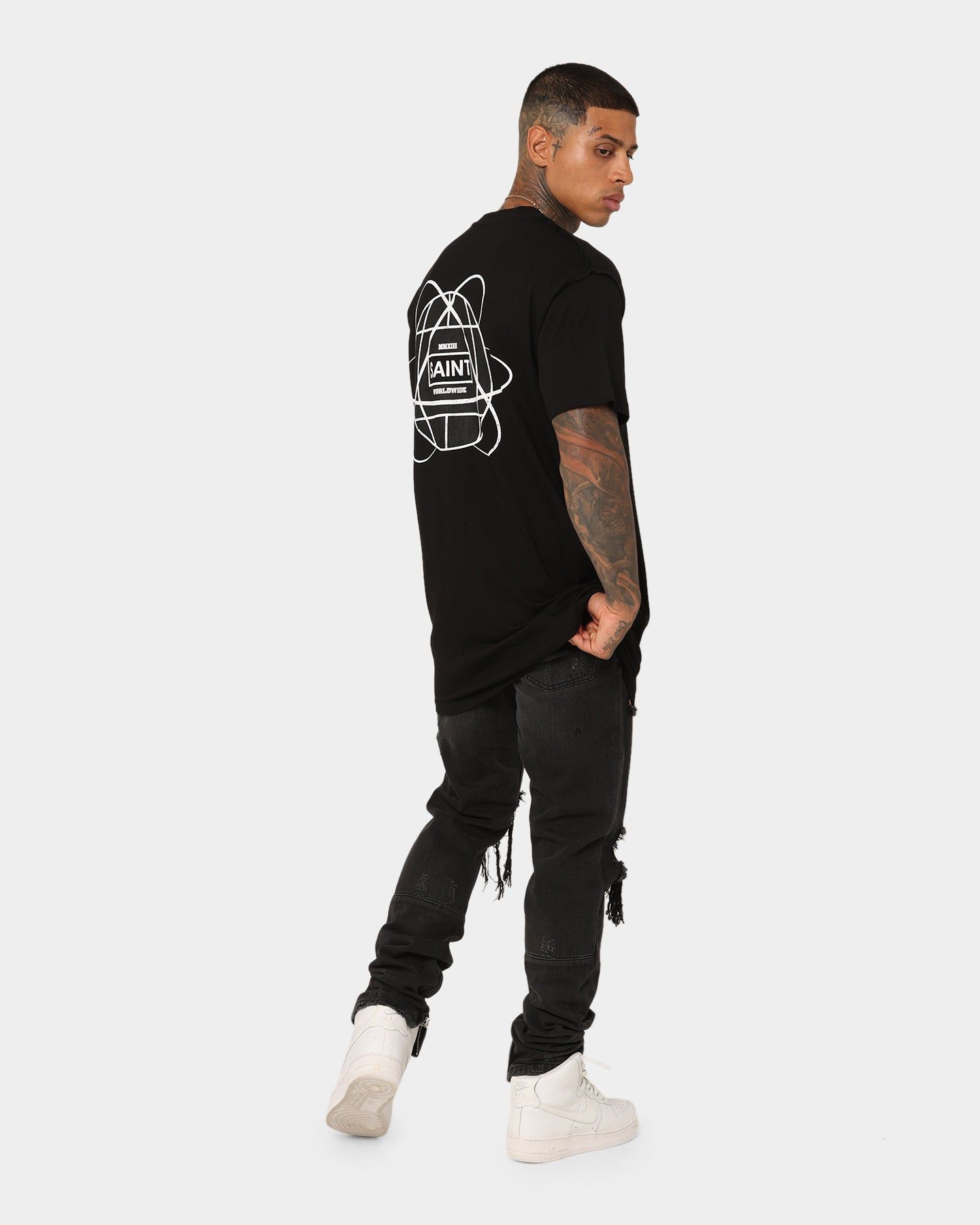 Saint Morta Worldwide Lafayette T-Shirt Black sold by Culture Kings product image thumbnail 3