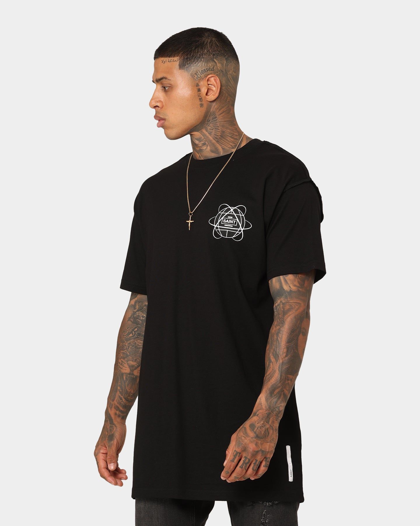 Saint Morta Worldwide Lafayette T-Shirt Black sold by Culture Kings product image thumbnail 7